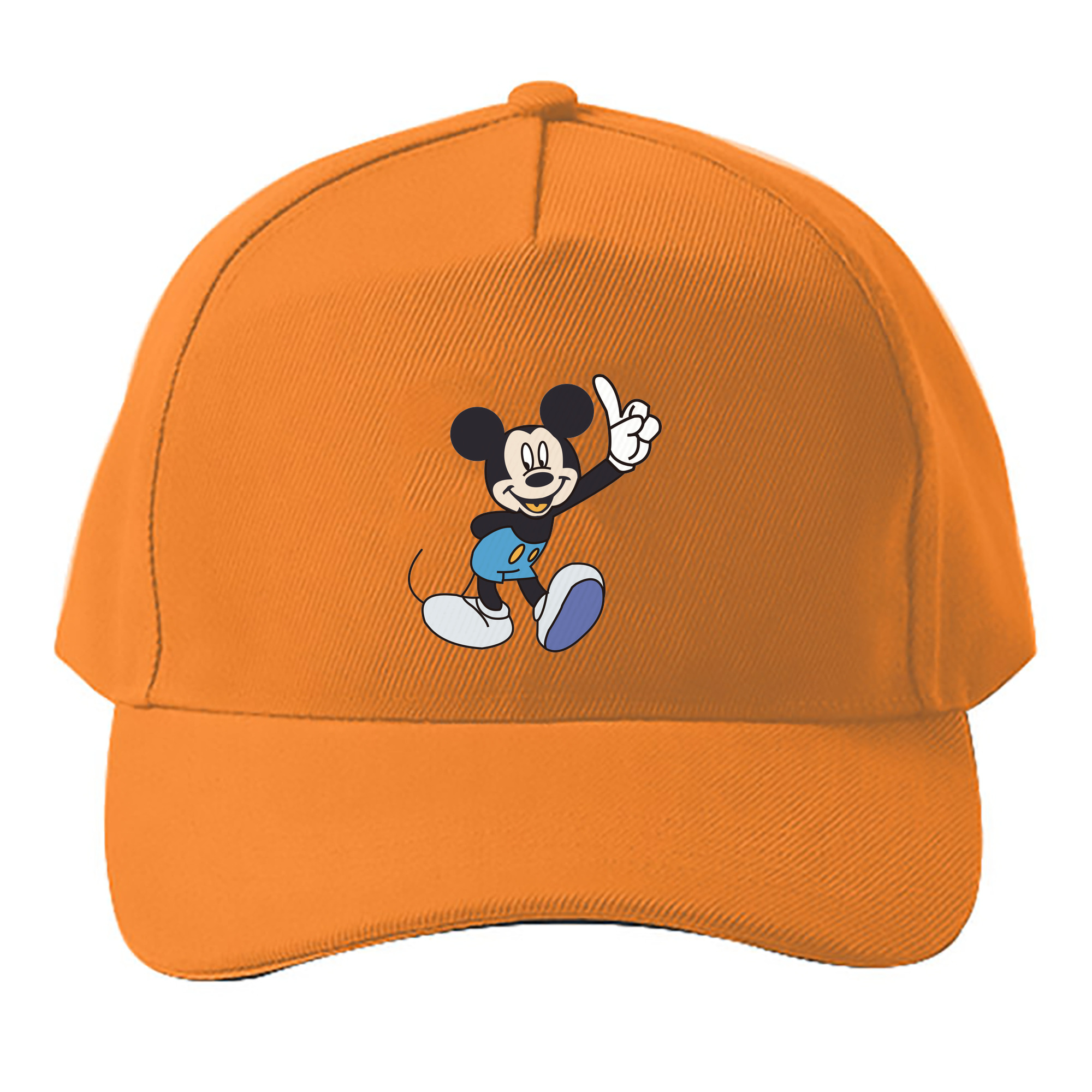 （画像用） ミッキーマウス Mickey Mouse ベースボールキャップ 綿100％ 男女兼用 帽子 スポーツ
