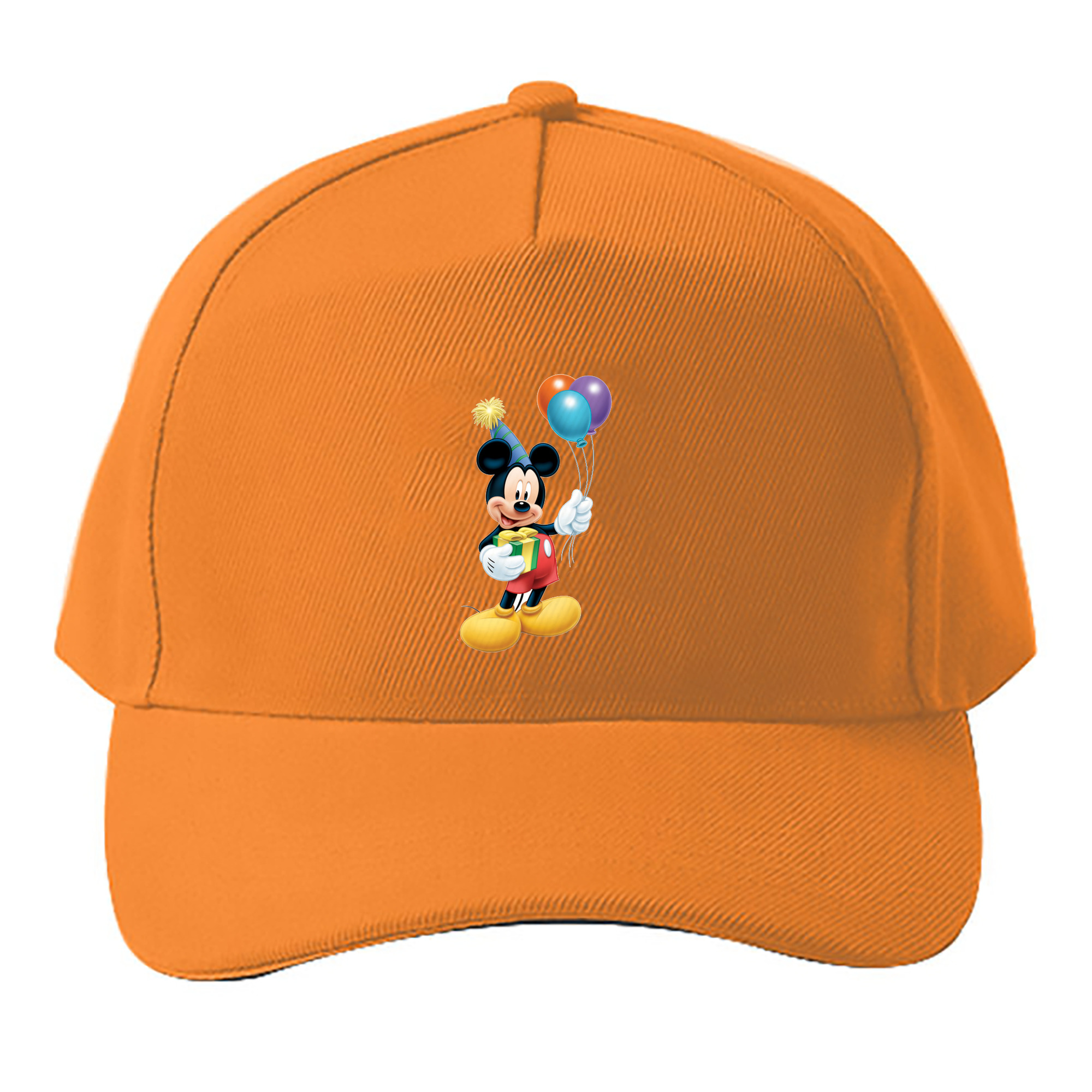 （画像用） ミッキーマウス Mickey Mouse ベースボールキャップ 綿100％ 男女兼用 帽子 スポーツ