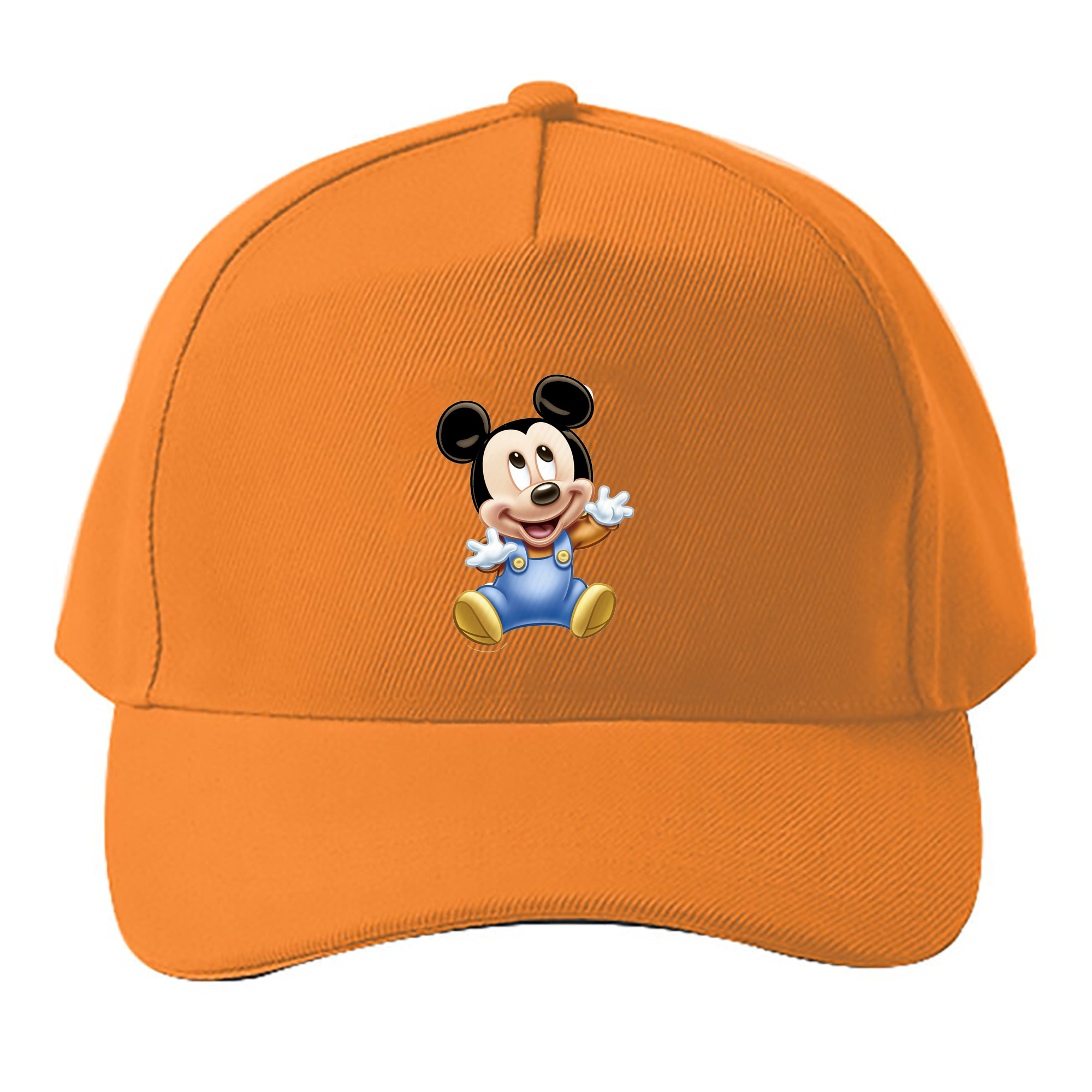 （画像用） ミッキーマウス Mickey Mouse ベースボールキャップ 綿100％ 男女兼用 帽子 スポーツ