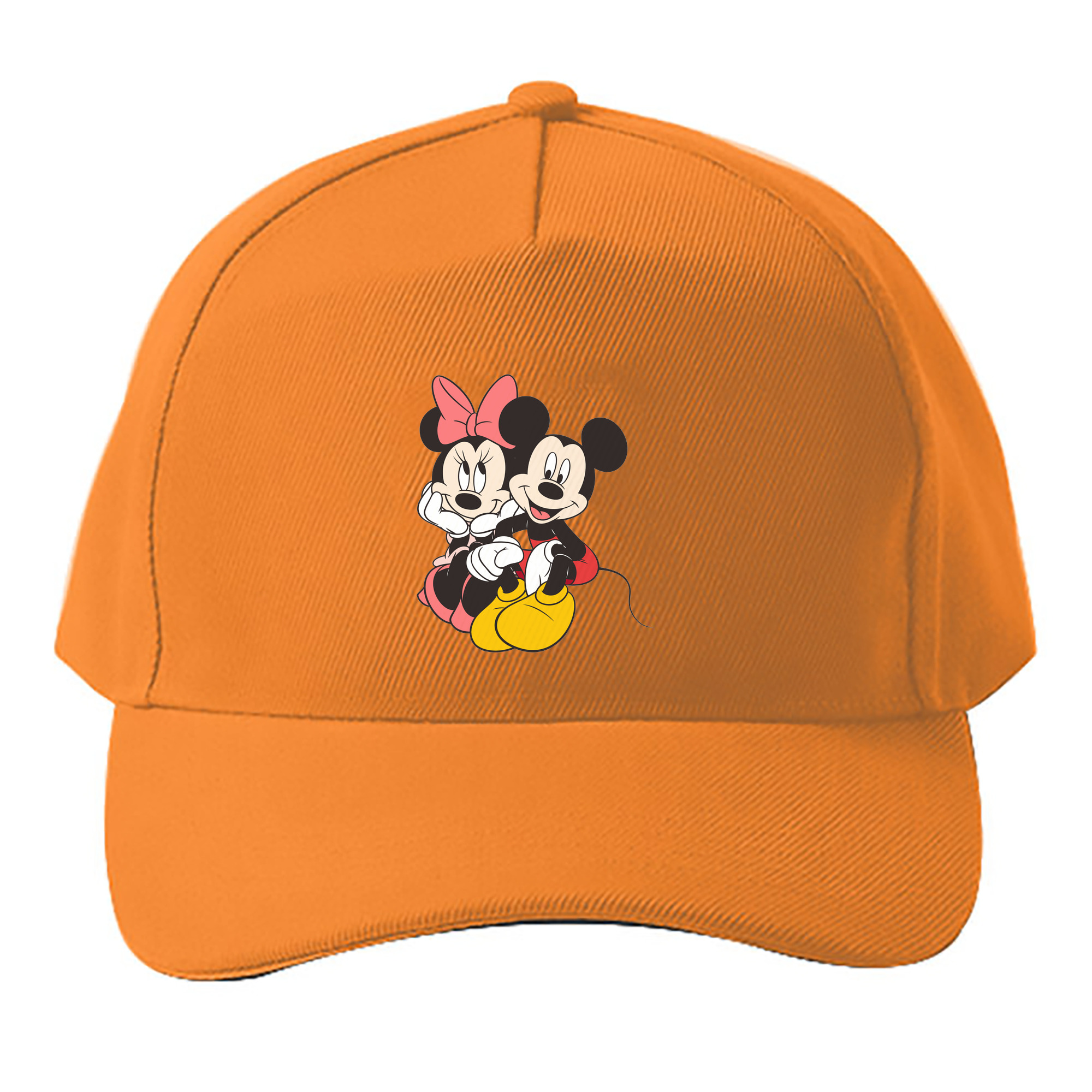 （画像用） ミッキーマウス Mickey Mouse ベースボールキャップ 綿100％ 男女兼用 帽子 スポーツ