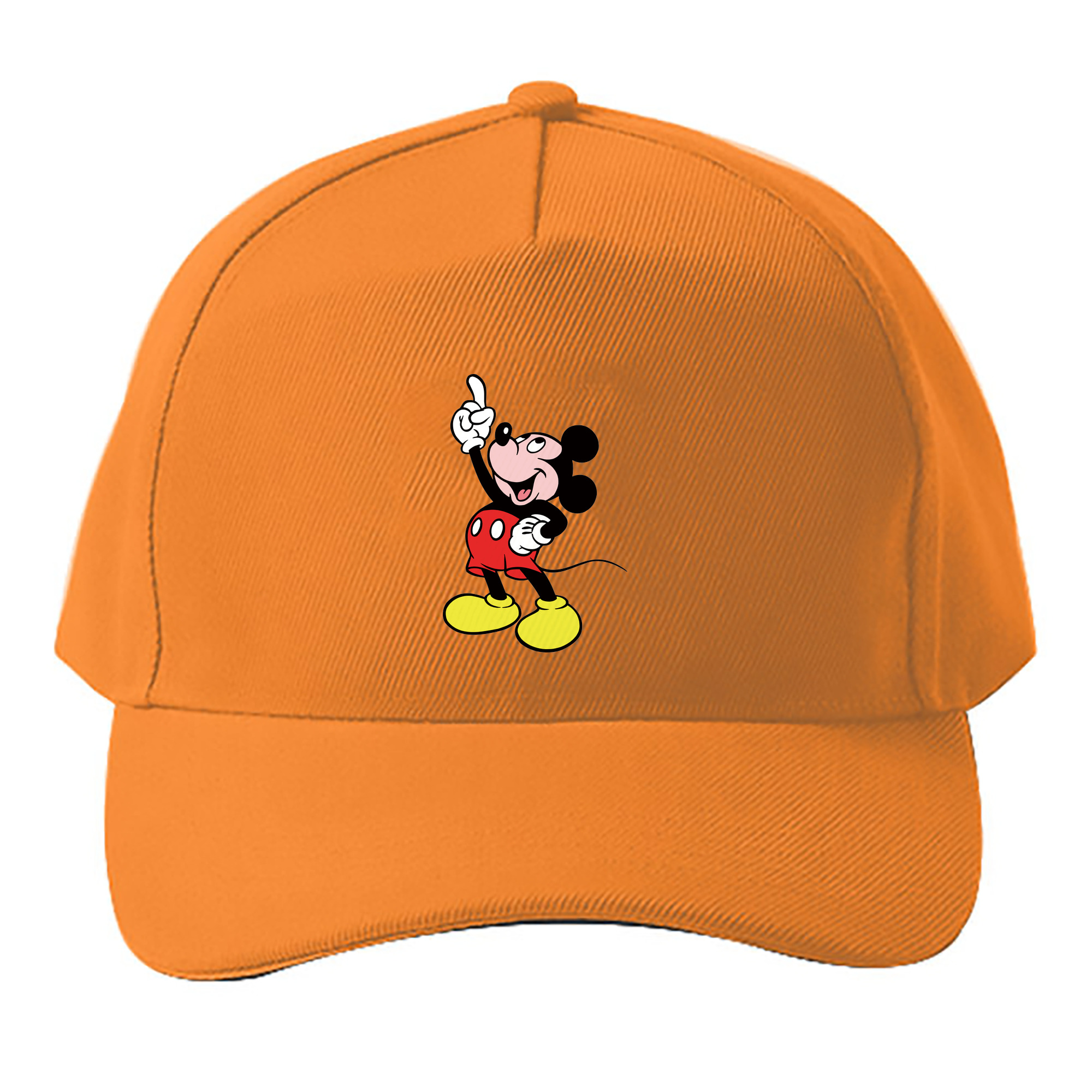 （画像用） ミッキーマウス Mickey Mouse ベースボールキャップ 綿100％ 男女兼用 帽子 スポーツ