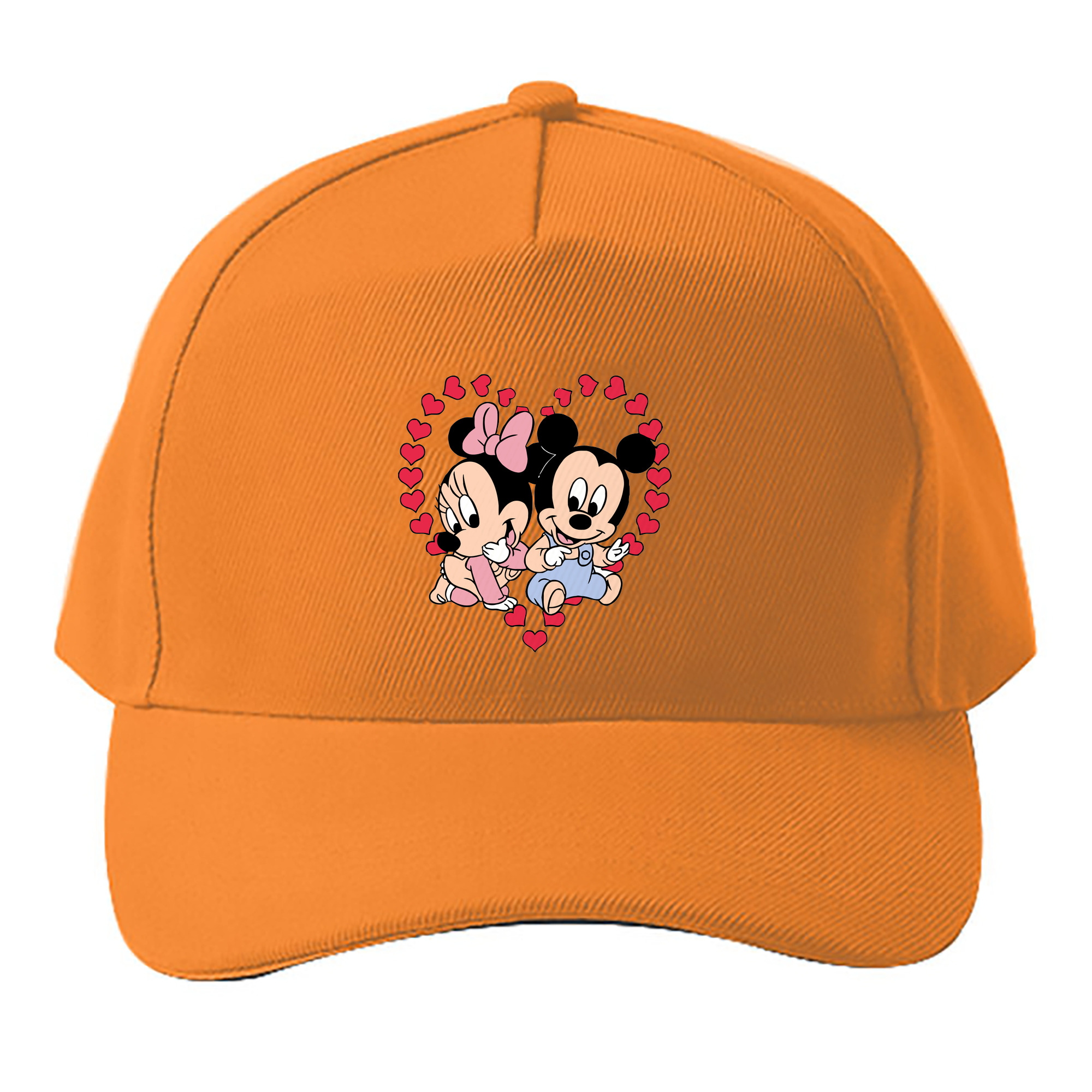 （画像用） ミッキーマウス Mickey Mouse ベースボールキャップ 綿100％ 男女兼用 帽子 スポーツ
