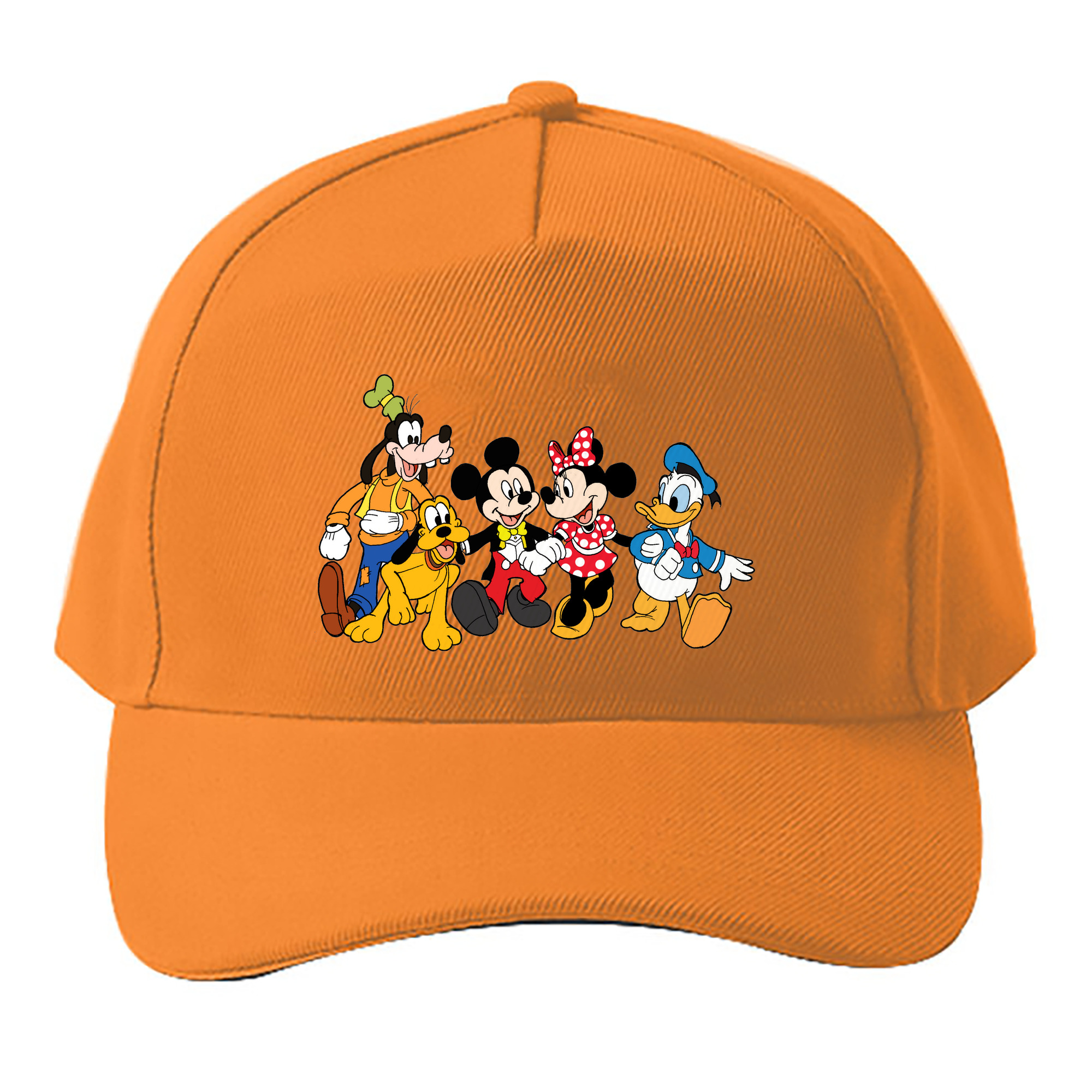 （画像用） ミッキーマウス Mickey Mouse ベースボールキャップ 綿100％ 男女兼用 帽子 スポーツ