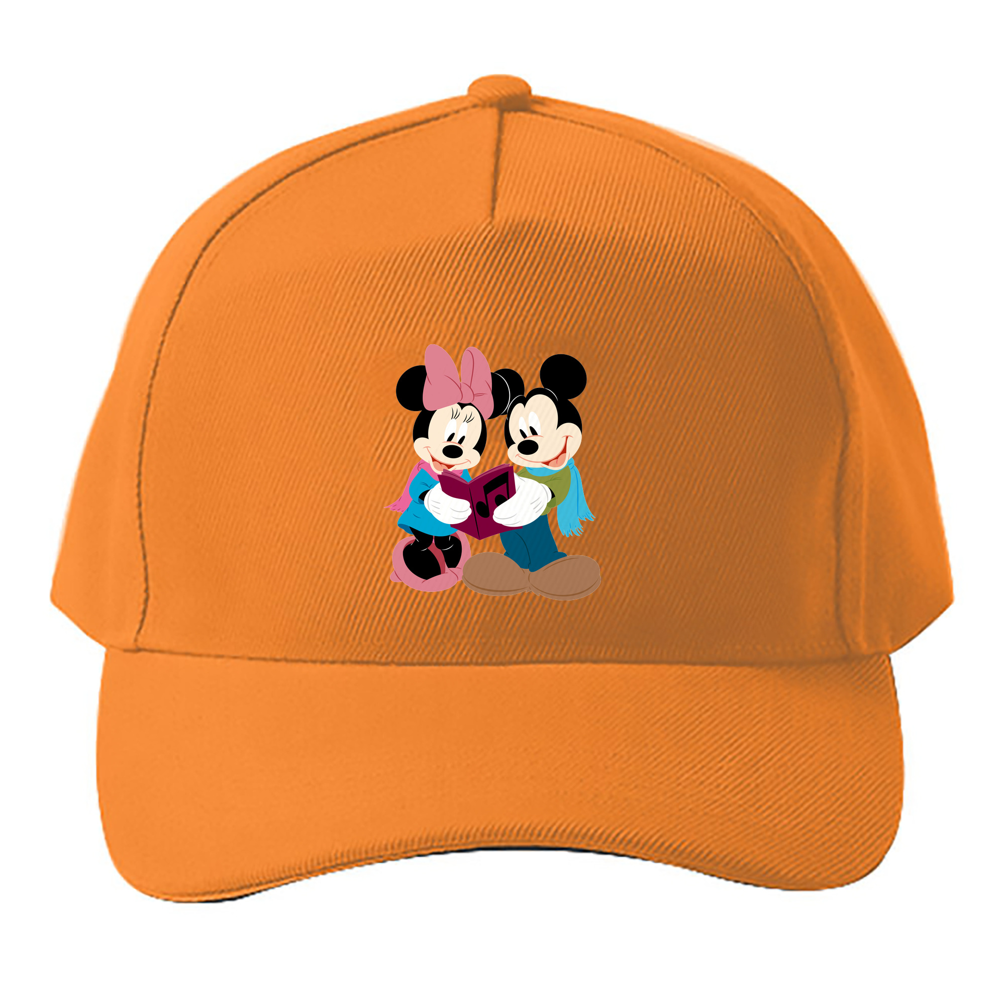 （画像用） ミッキーマウス Mickey Mouse ベースボールキャップ 綿100％ 男女兼用 帽子 スポーツ