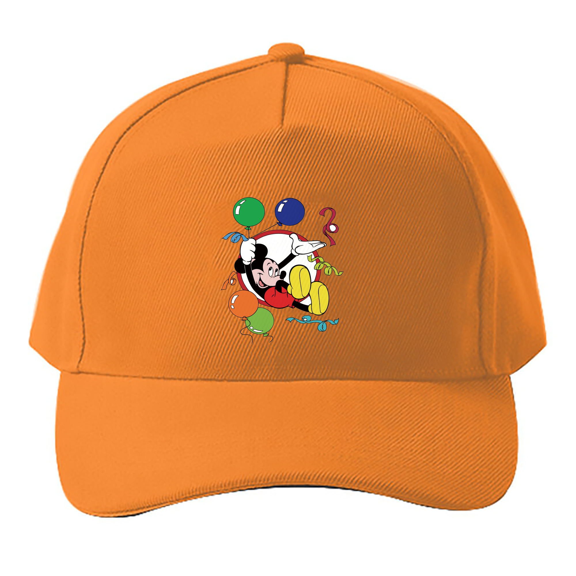（画像用） ミッキーマウス Mickey Mouse ベースボールキャップ 綿100％ 男女兼用 帽子 スポーツ