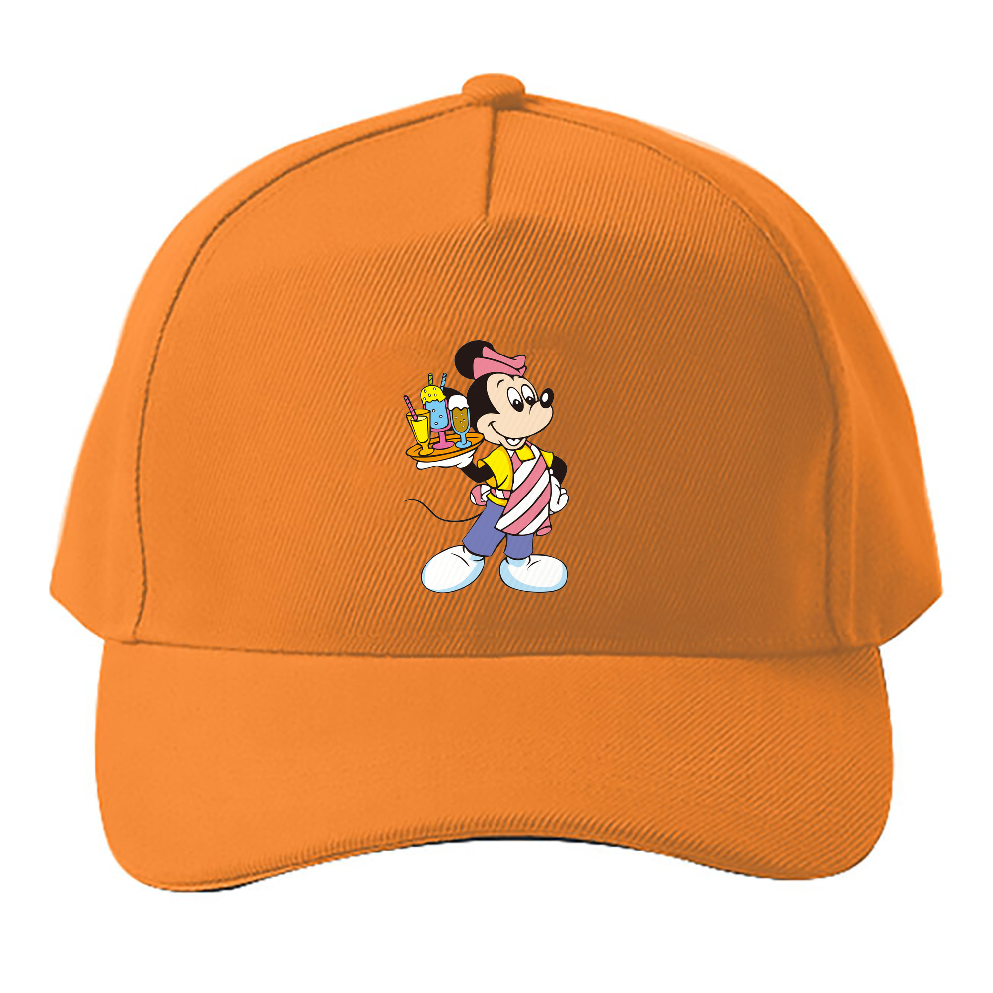 （画像用） ミッキーマウス Mickey Mouse ベースボールキャップ 綿100％ 男女兼用 帽子 スポーツ