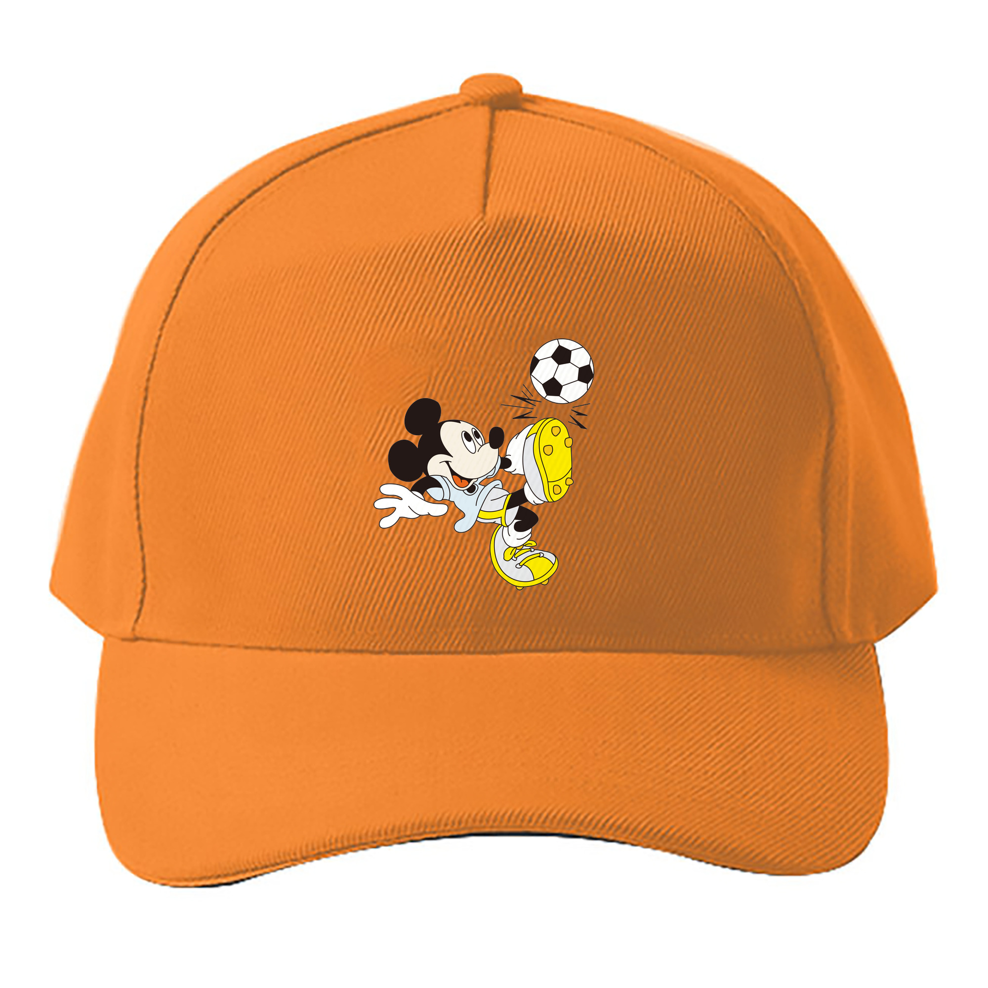 （画像用） ミッキーマウス Mickey Mouse ベースボールキャップ 綿100％ 男女兼用 帽子 スポーツ