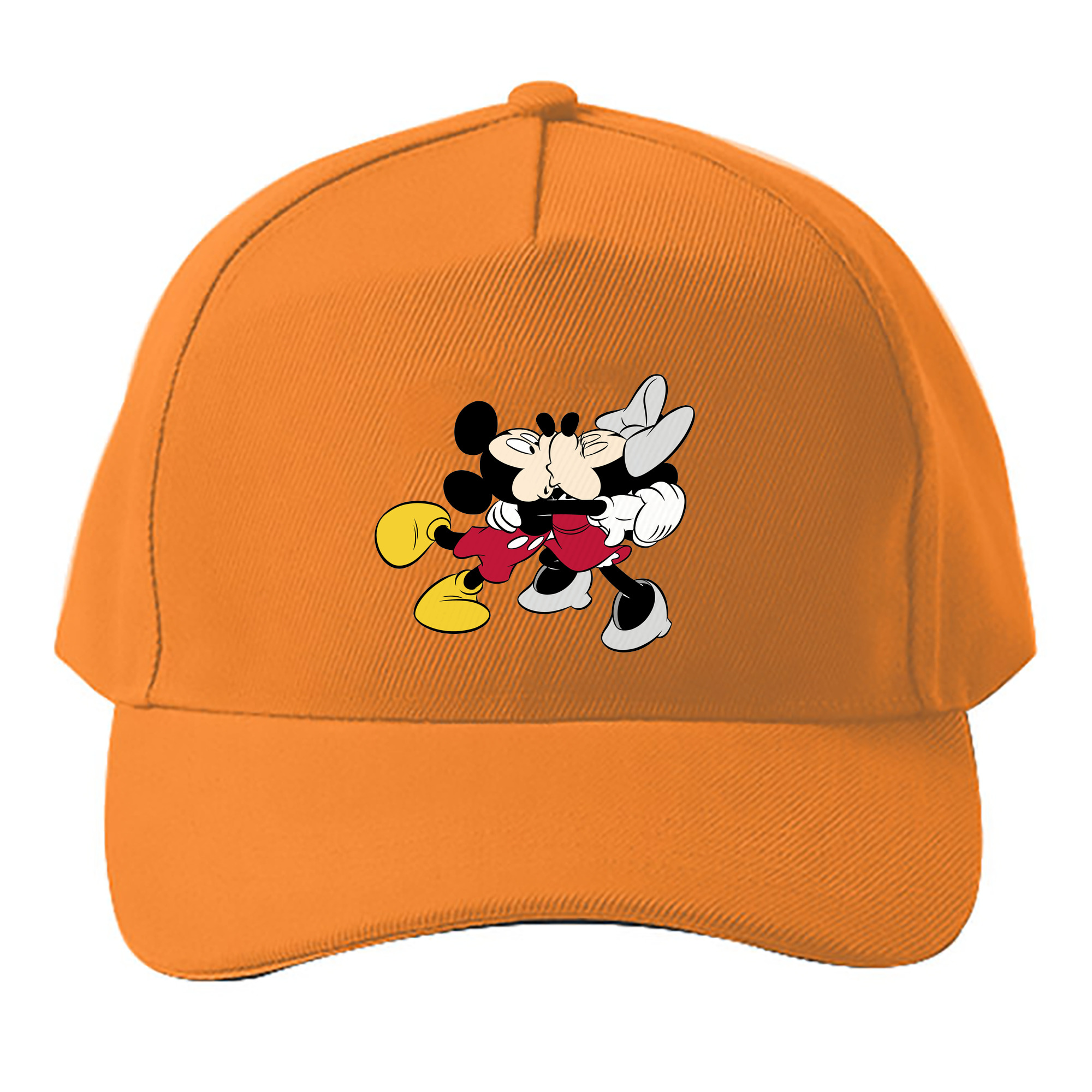 （画像用） ミッキーマウス Mickey Mouse ベースボールキャップ 綿100％ 男女兼用 帽子 スポーツ