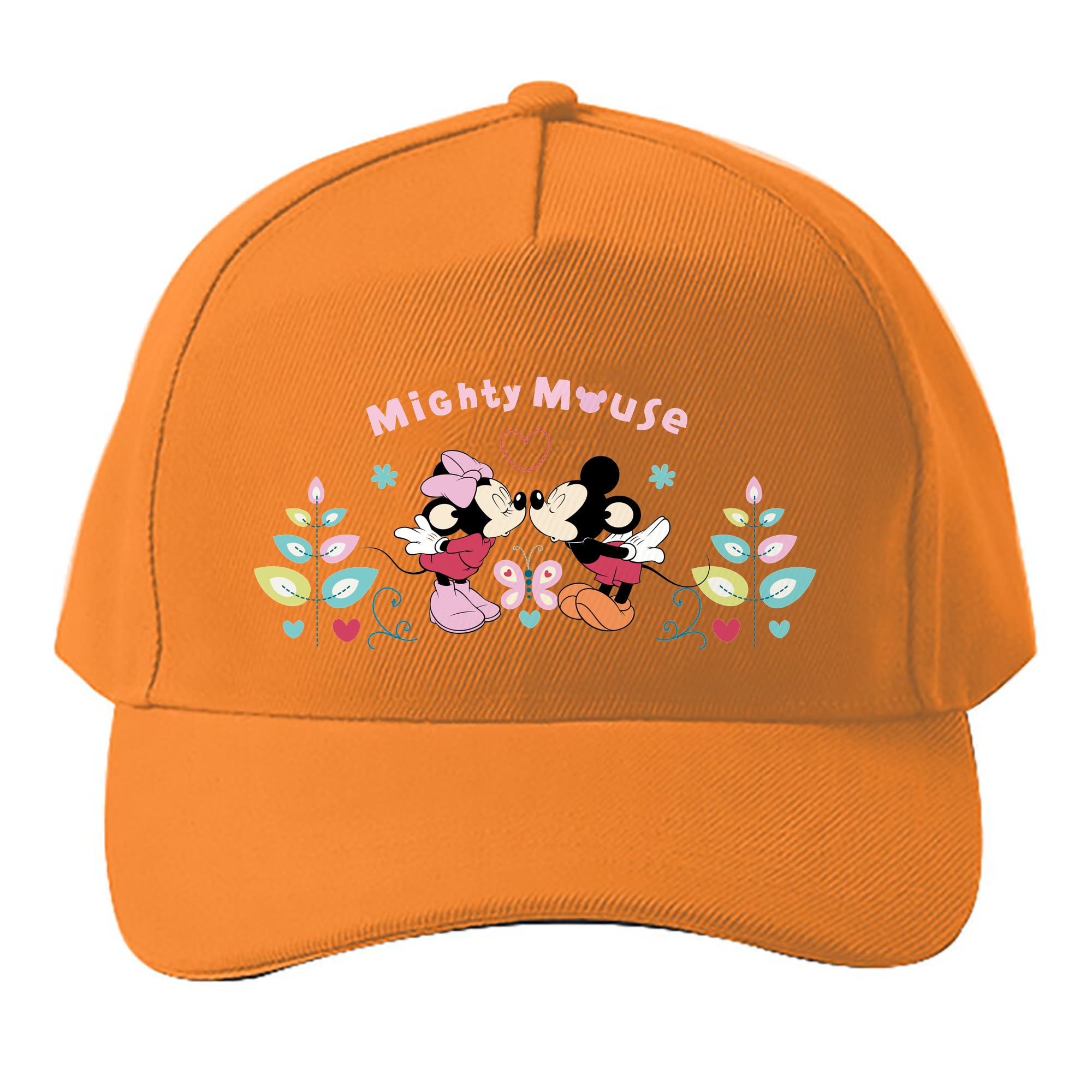 （画像用） ミッキーマウス Mickey Mouse ベースボールキャップ 綿100％ 男女兼用 帽子 スポーツ