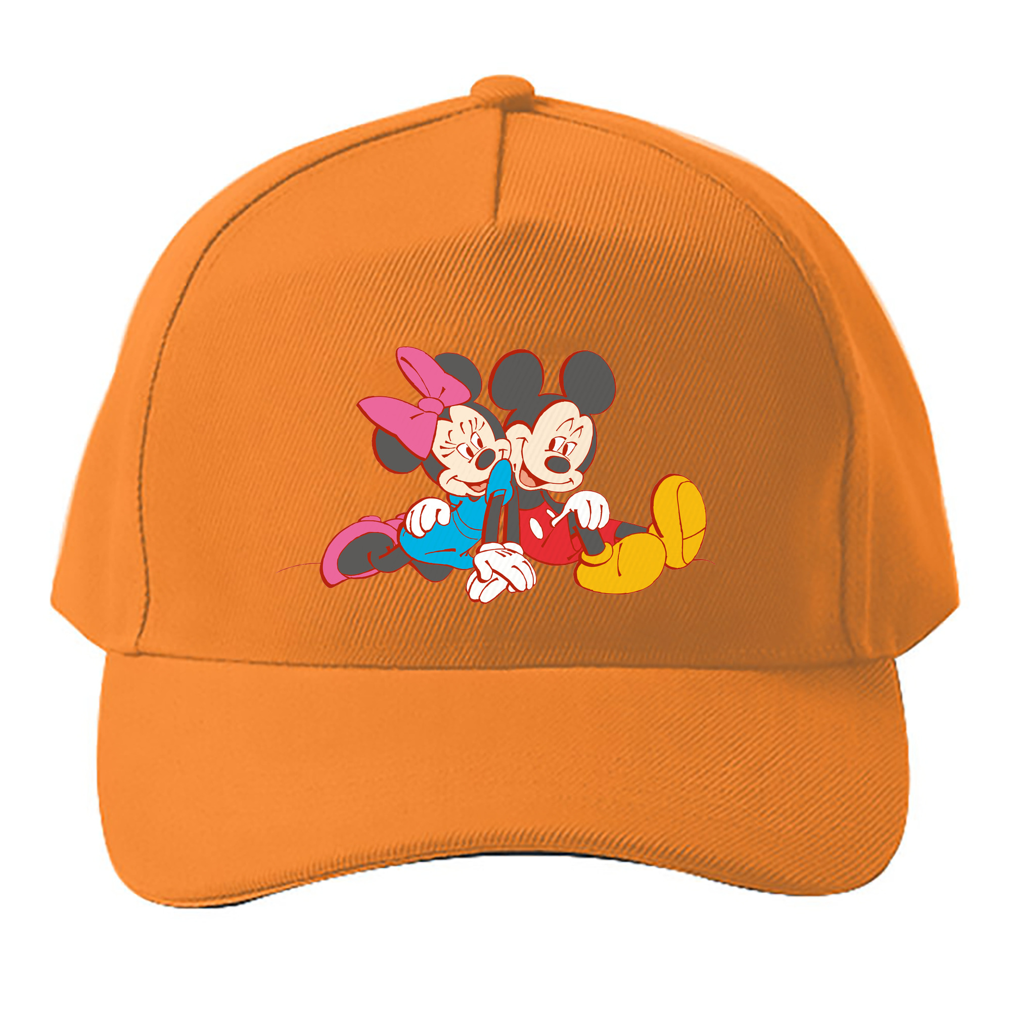 （画像用） ミッキーマウス Mickey Mouse ベースボールキャップ 綿100％ 男女兼用 帽子 スポーツ