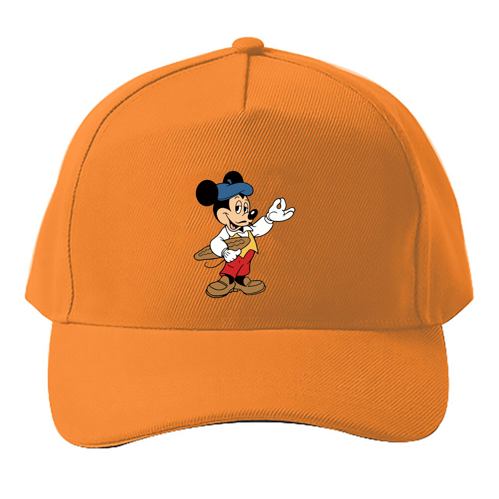 （画像用） ミッキーマウス Mickey Mouse ベースボールキャップ 綿100％ 男女兼用 帽子 スポーツ