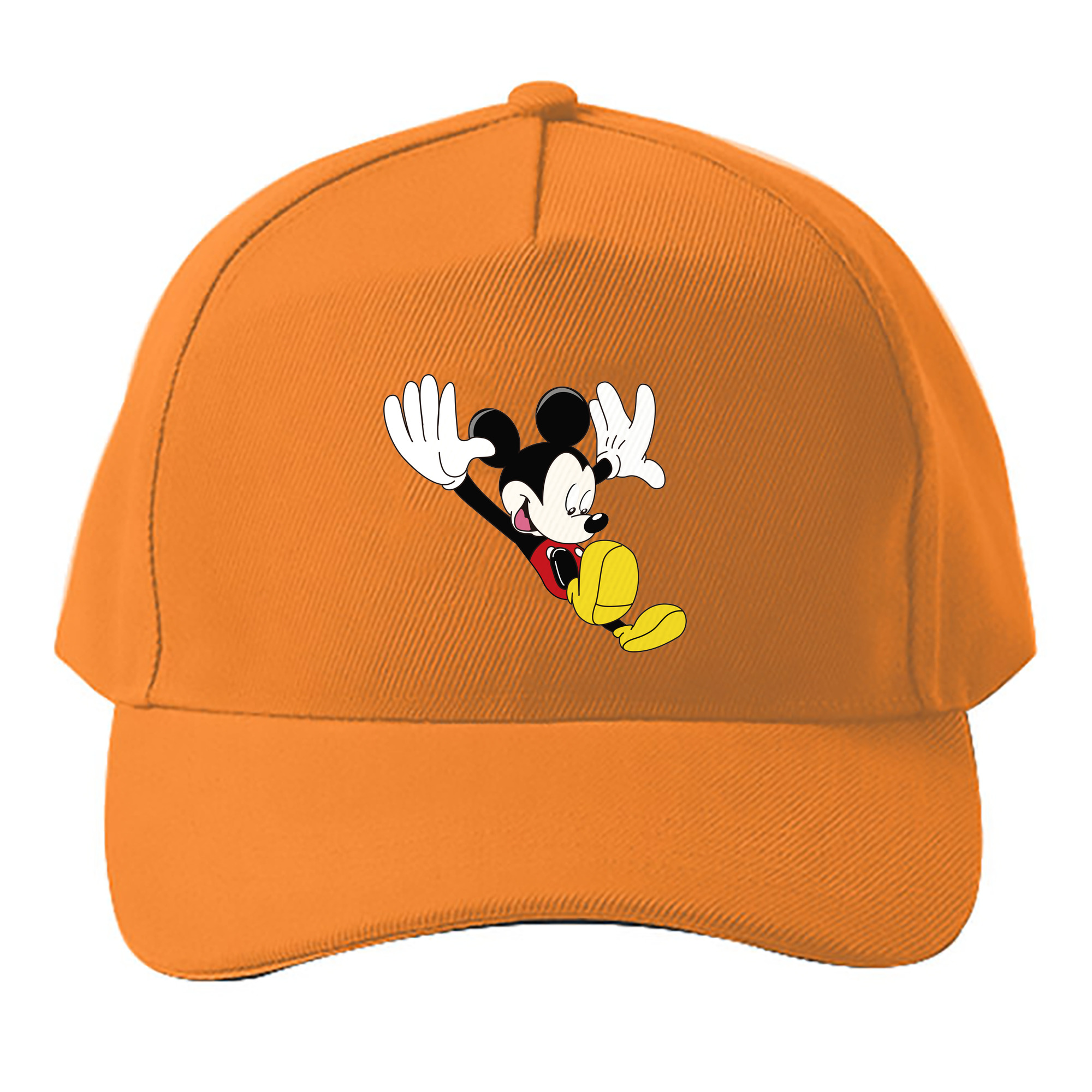 （画像用） ミッキーマウス Mickey Mouse ベースボールキャップ 綿100％ 男女兼用 帽子 スポーツ