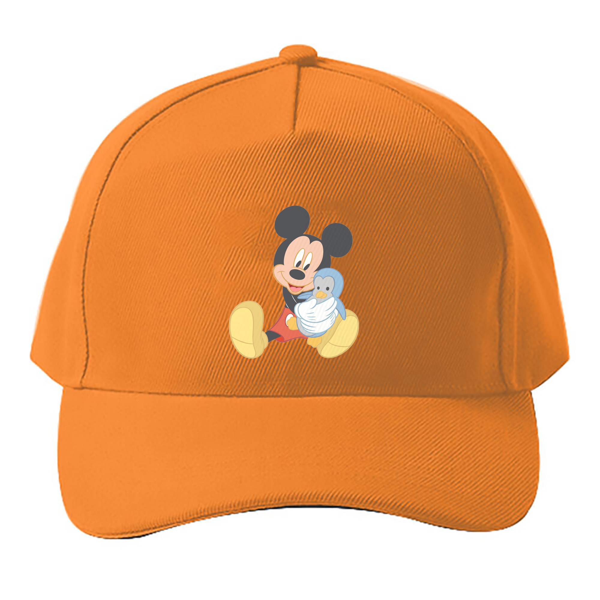 （画像用） ミッキーマウス Mickey Mouse ベースボールキャップ 綿100％ 男女兼用 帽子 スポーツ