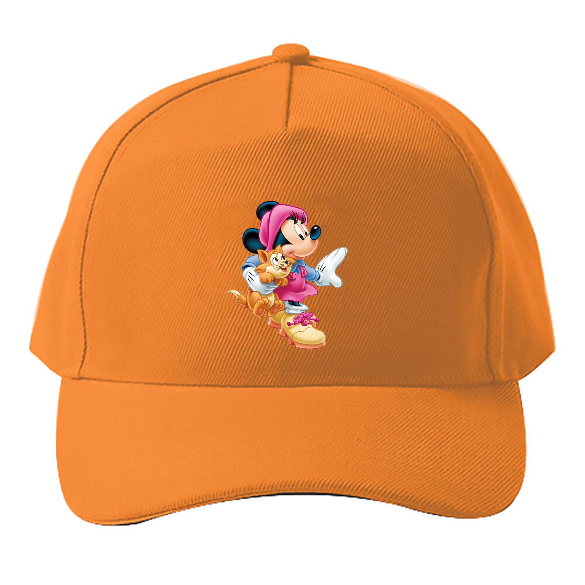（画像用） ミッキーマウス Mickey Mouse ベースボールキャップ 綿100％ 男女兼用 帽子 スポーツ