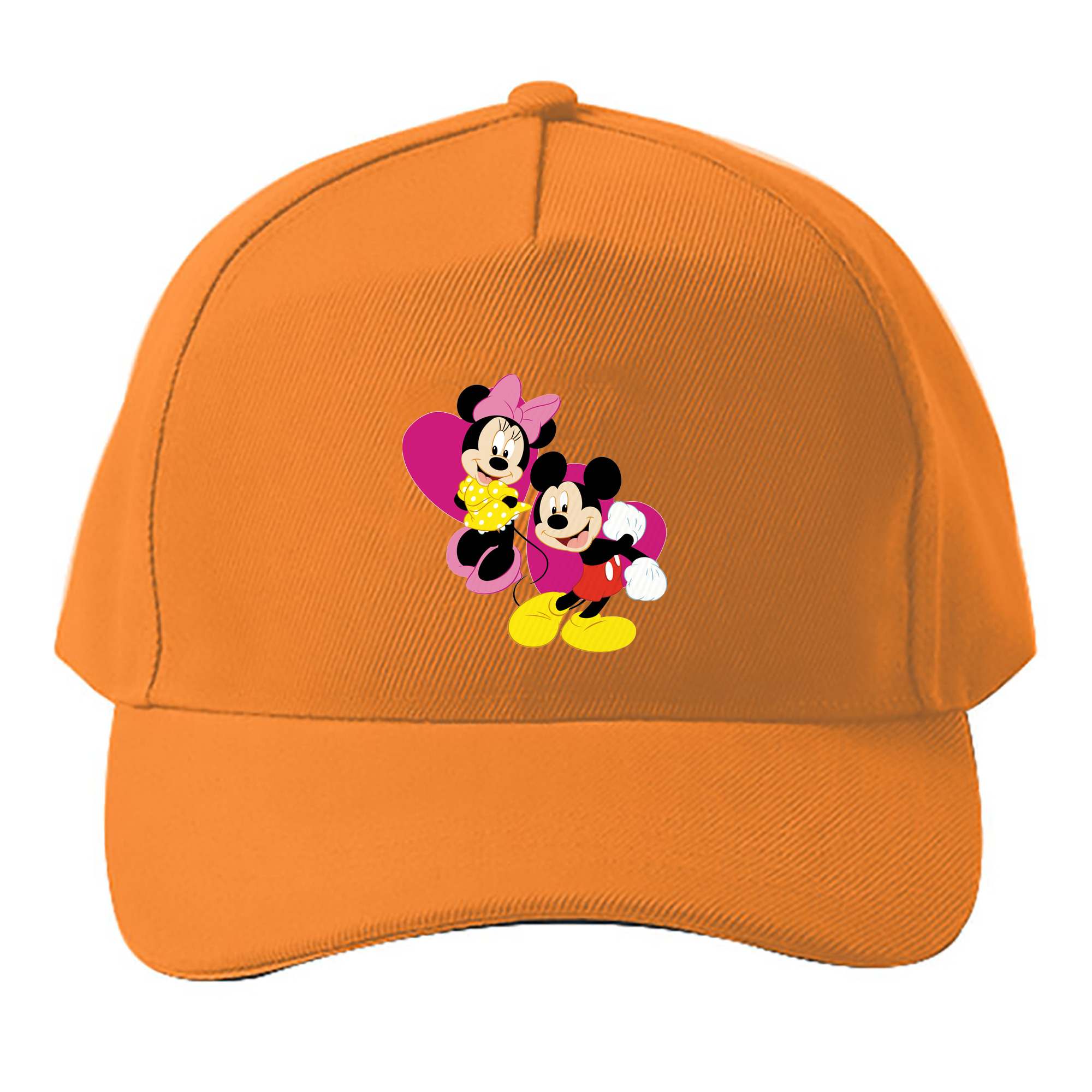 （画像用） ミッキーマウス Mickey Mouse ベースボールキャップ 綿100％ 男女兼用 帽子 スポーツ