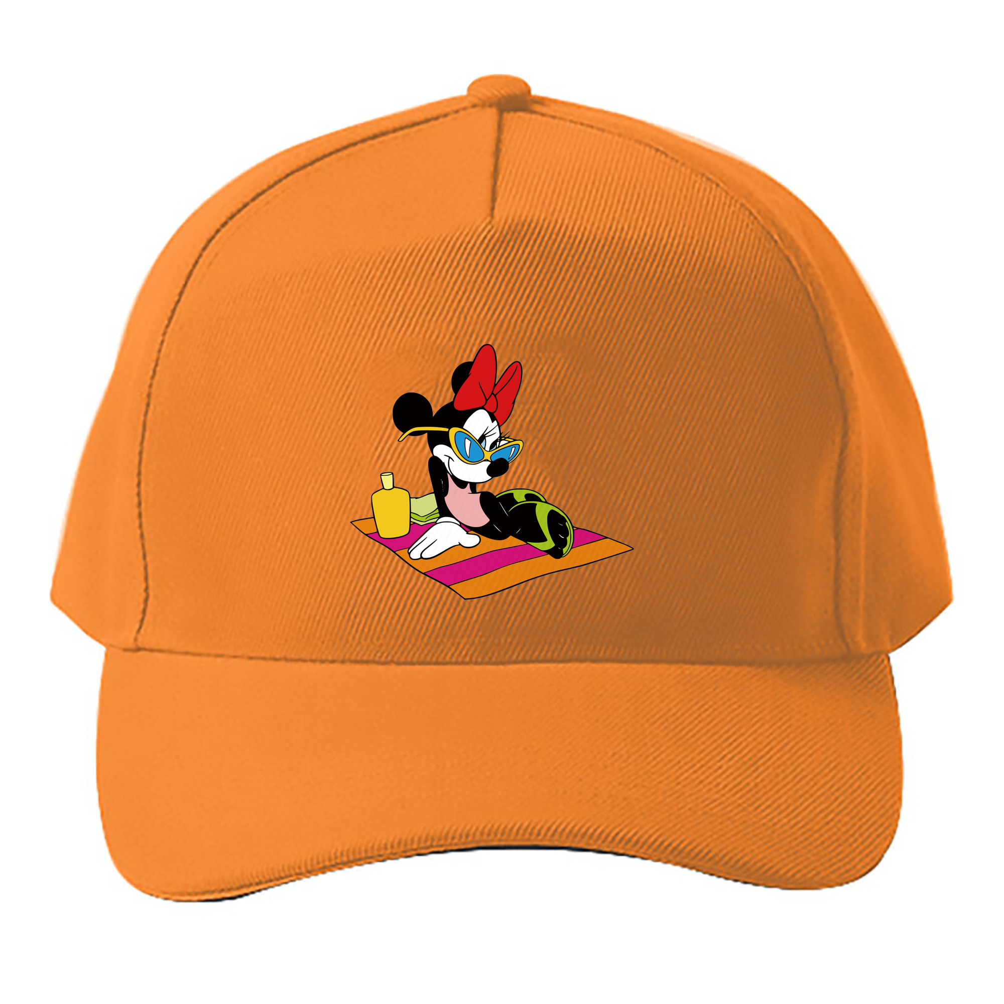 （画像用） ミッキーマウス Mickey Mouse ベースボールキャップ 綿100％ 男女兼用 帽子 スポーツ