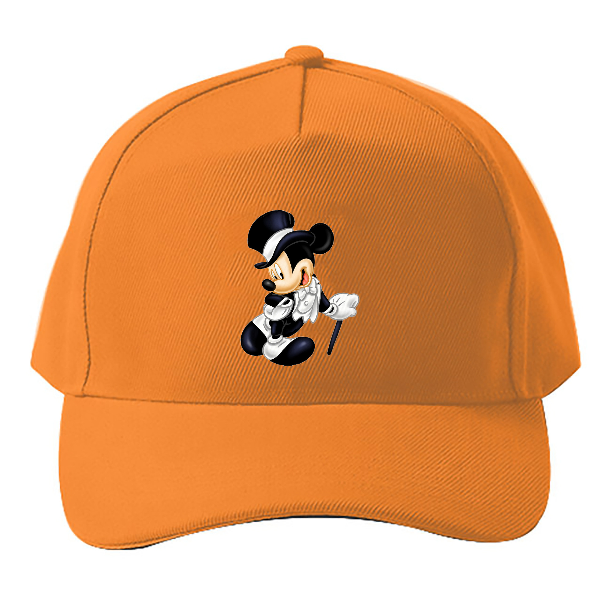 （画像用） ミッキーマウス Mickey Mouse ベースボールキャップ 綿100％ 男女兼用 帽子 スポーツ