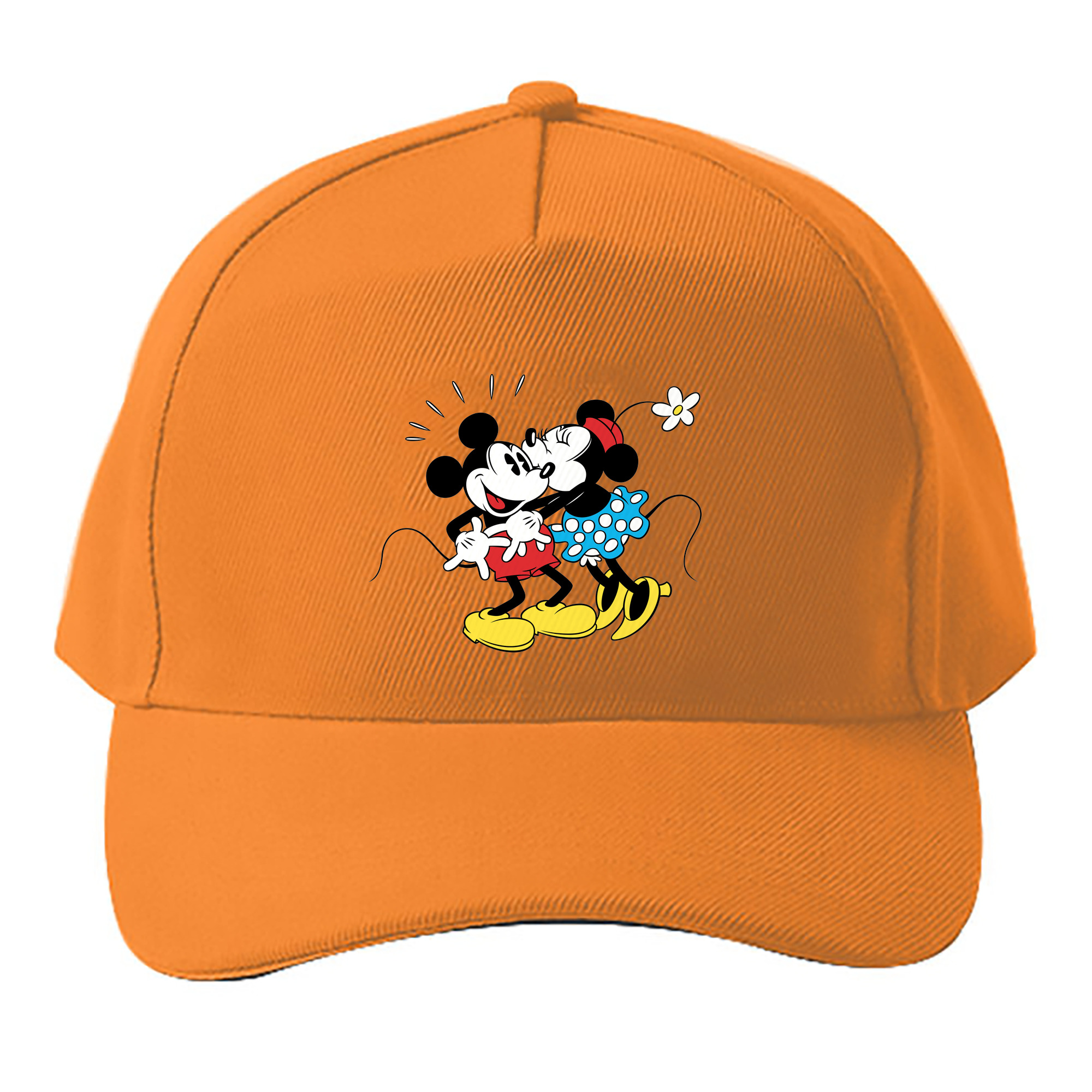 （画像用） ミッキーマウス Mickey Mouse ベースボールキャップ 綿100％ 男女兼用 帽子 スポーツ