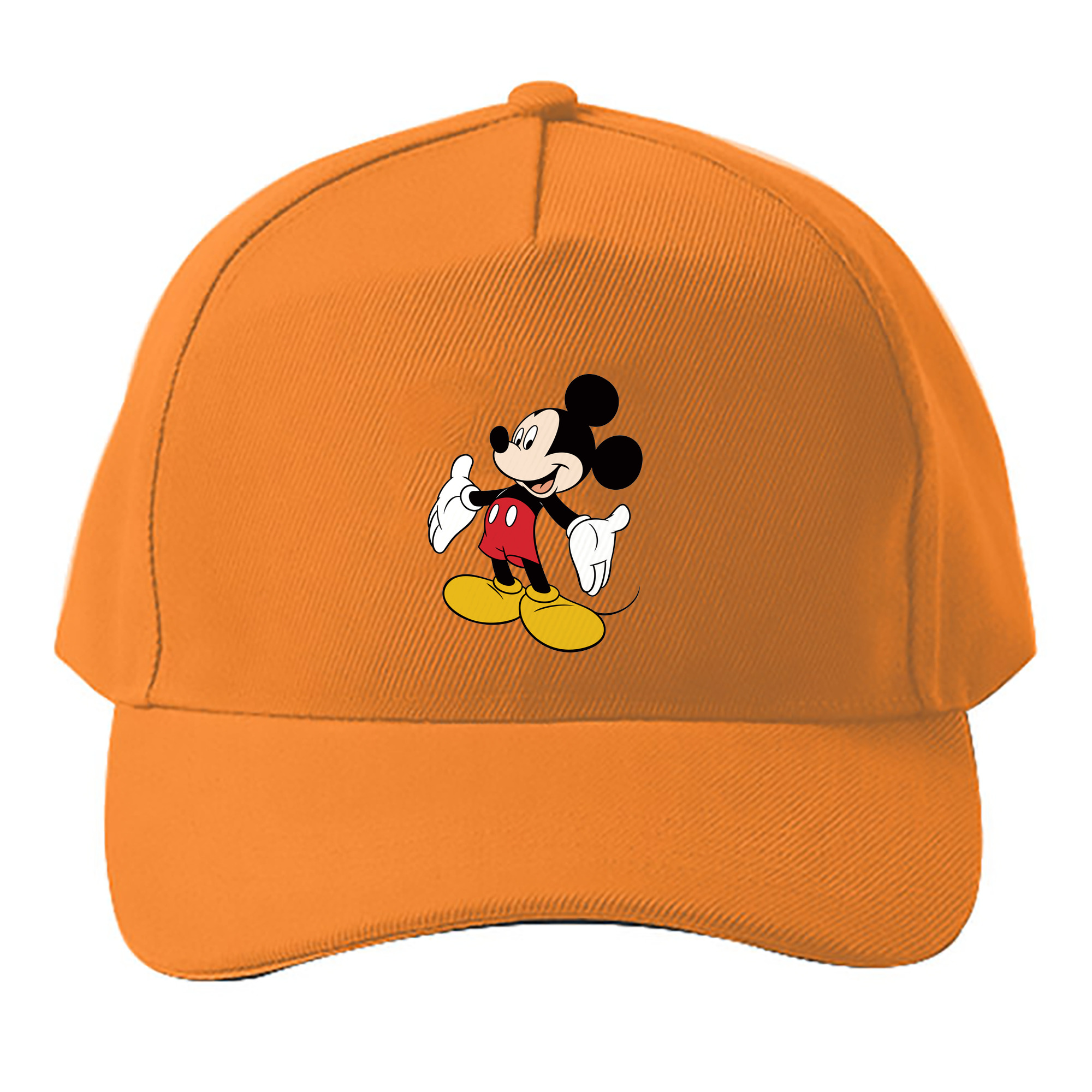 （画像用） ミッキーマウス Mickey Mouse ベースボールキャップ 綿100％ 男女兼用 帽子 スポーツ