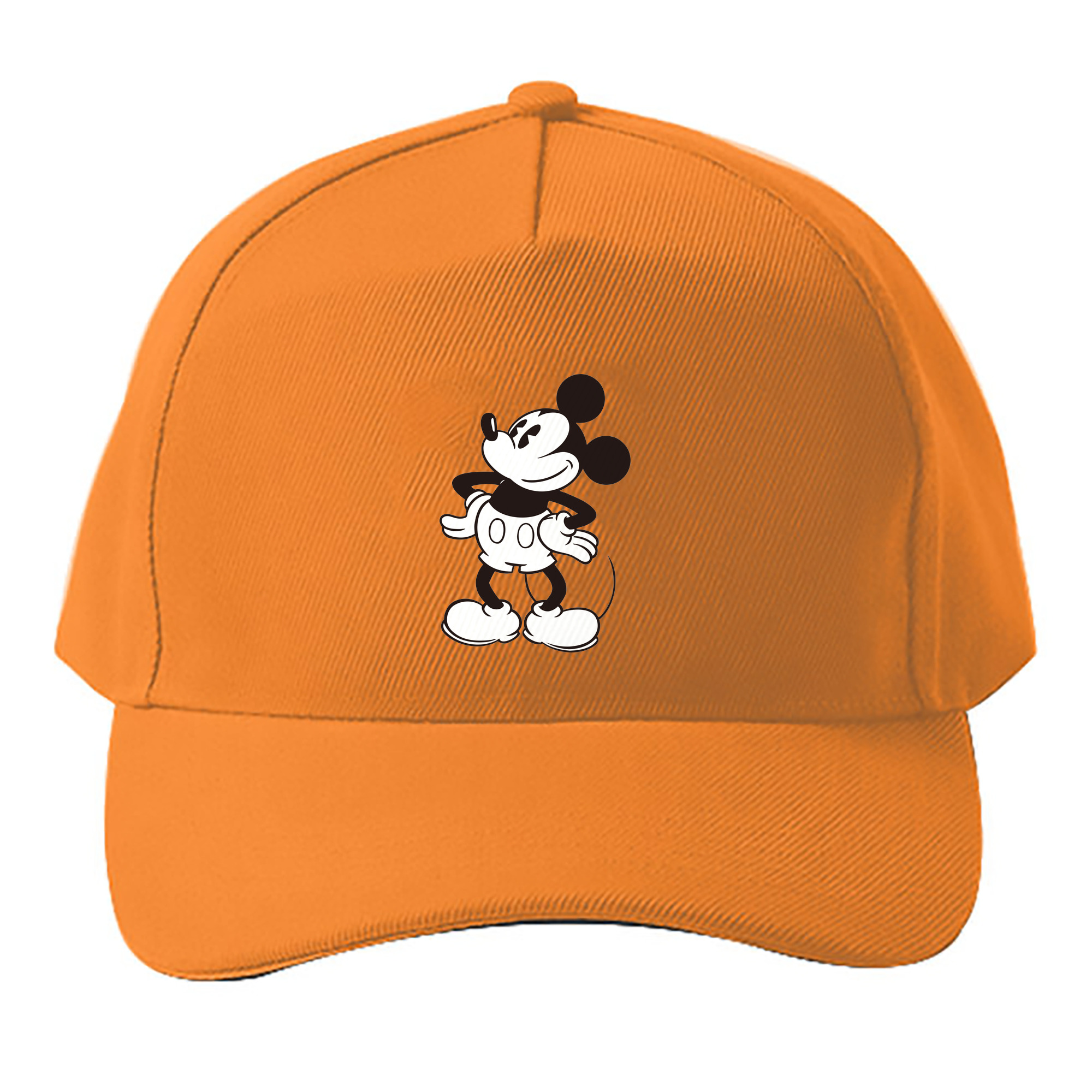 （画像用） ミッキーマウス Mickey Mouse ベースボールキャップ 綿100％ 男女兼用 帽子 スポーツ