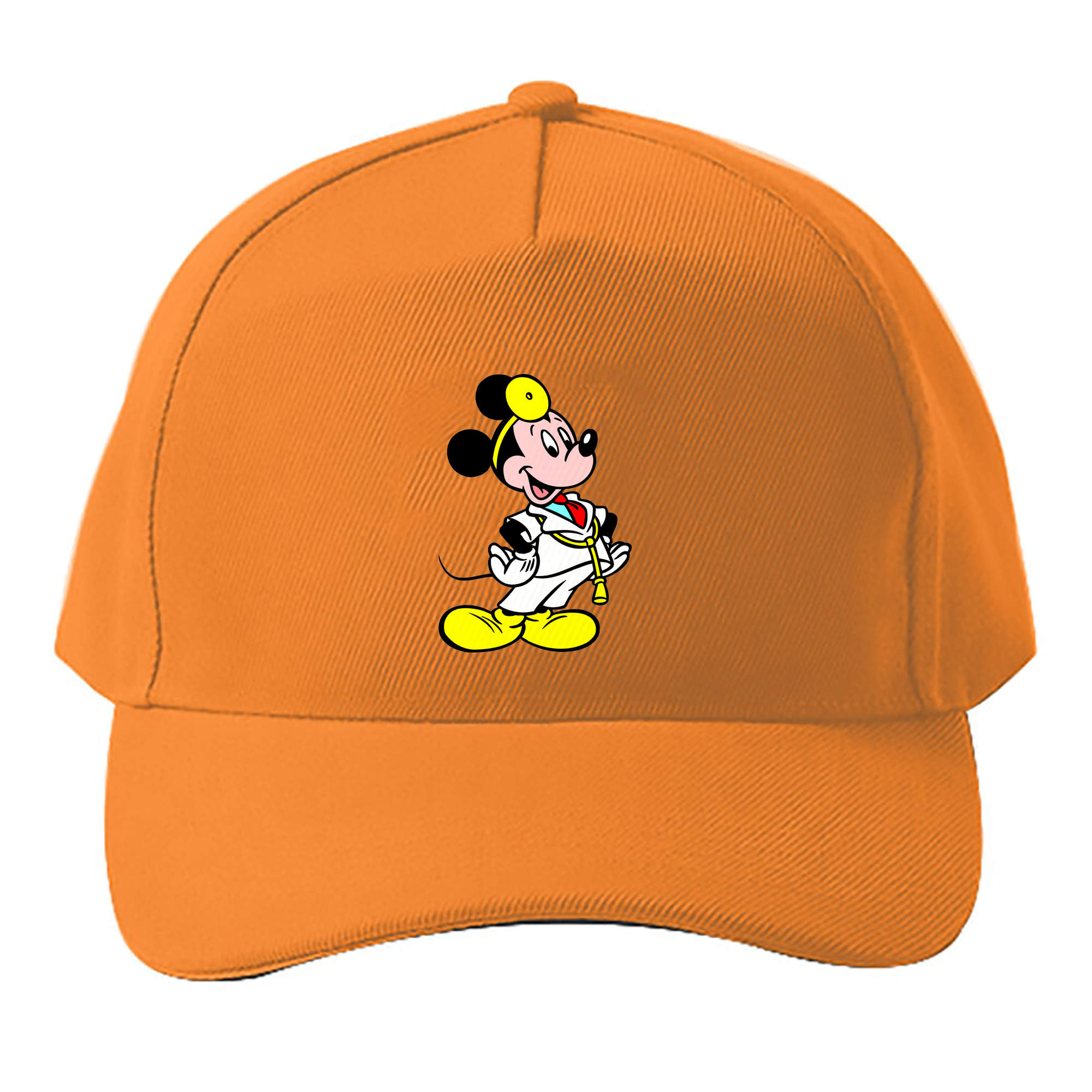 （画像用） ミッキーマウス Mickey Mouse ベースボールキャップ 綿100％ 男女兼用 帽子 スポーツ
