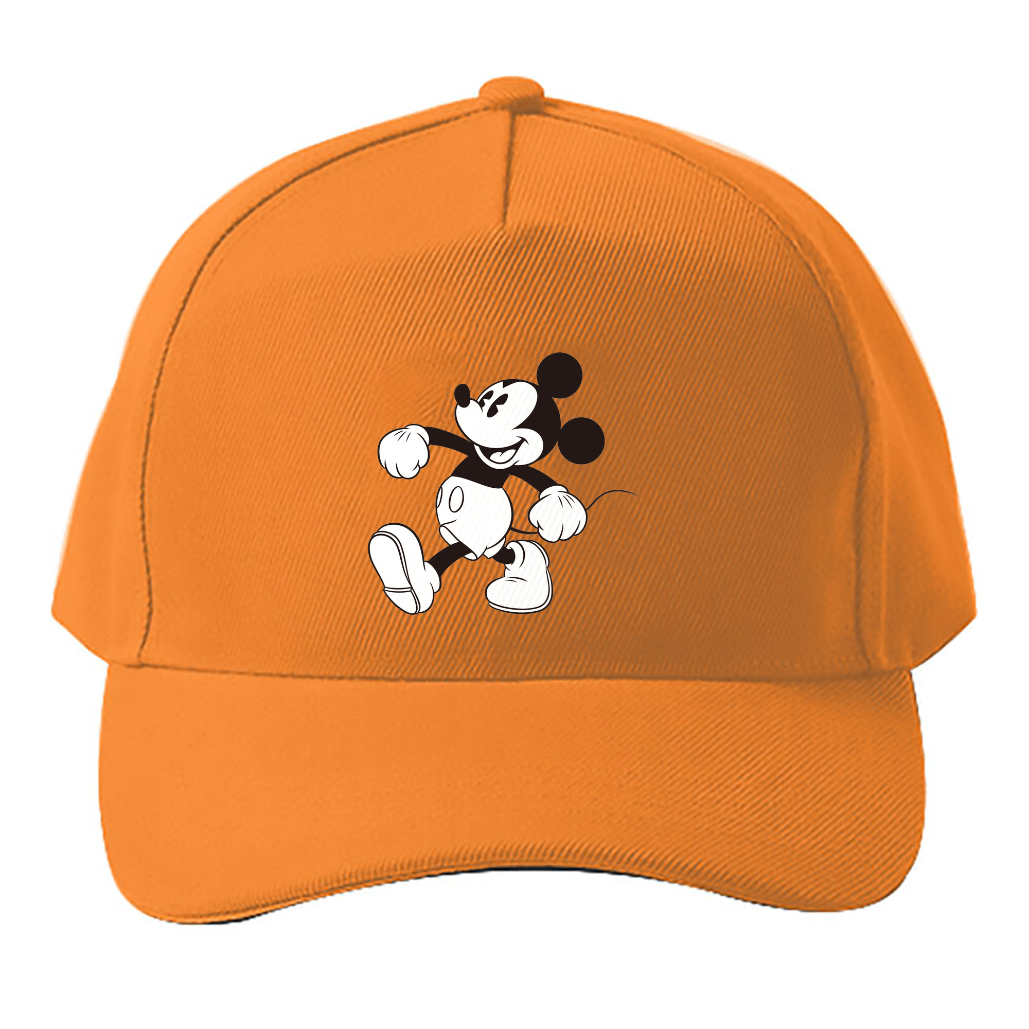 （画像用） ミッキーマウス Mickey Mouse ベースボールキャップ 綿100％ 男女兼用 帽子 スポーツ