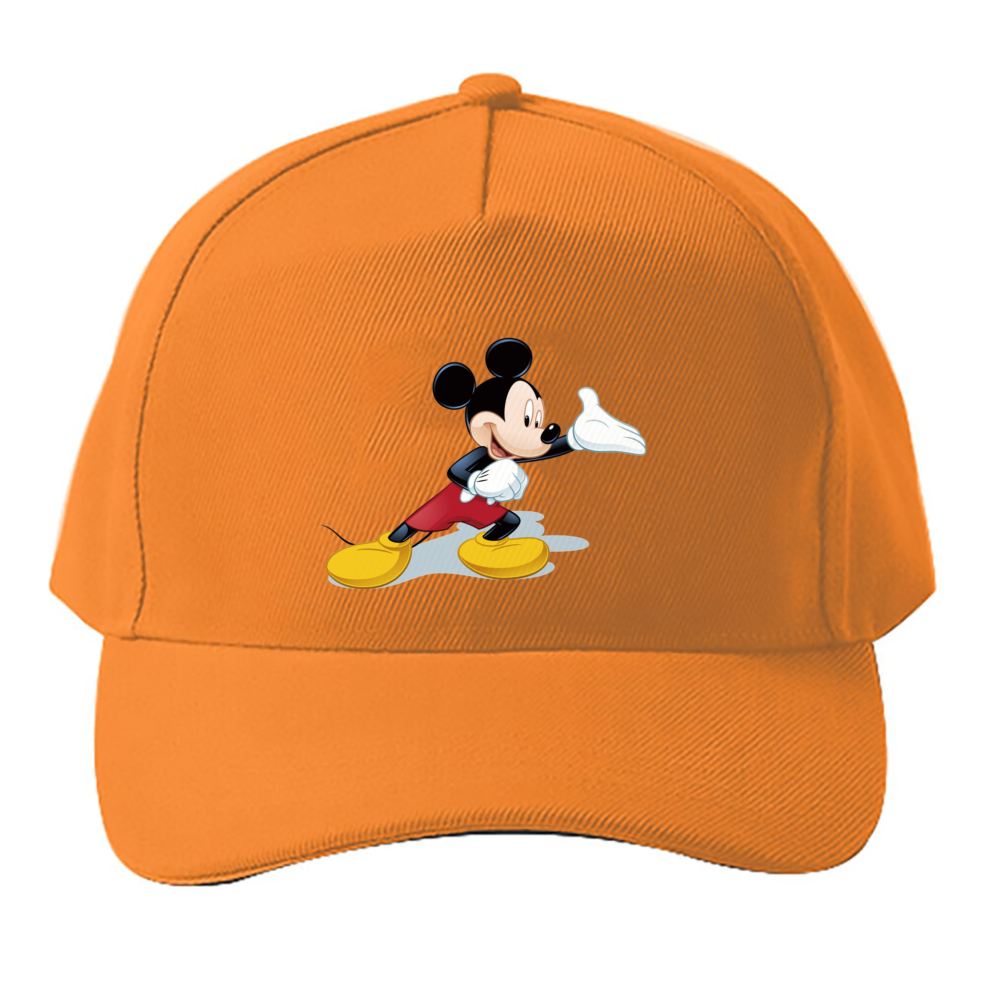 （画像用） ミッキーマウス Mickey Mouse ベースボールキャップ 綿100％ 男女兼用 帽子 スポーツ