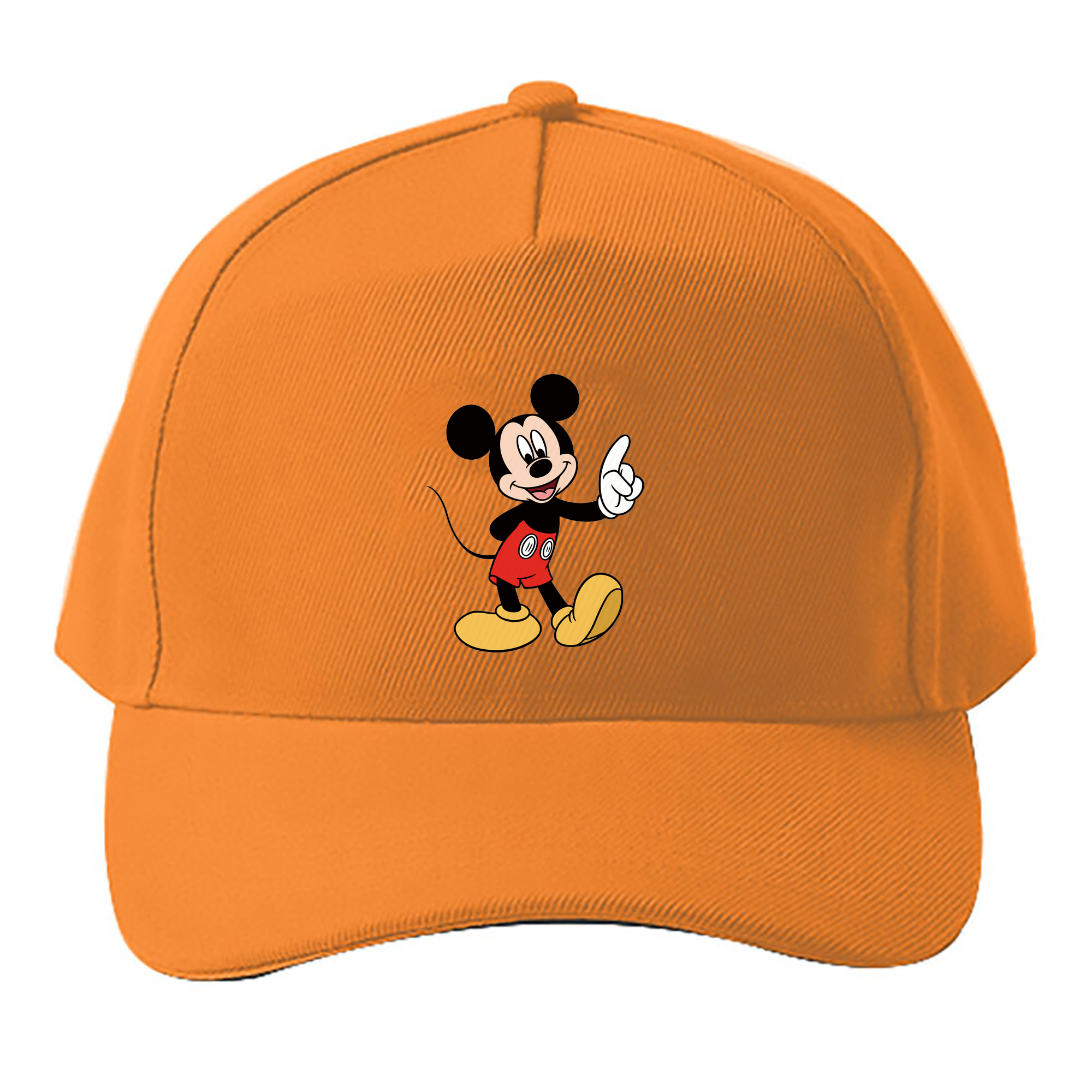 （画像用） ミッキーマウス Mickey Mouse ベースボールキャップ 綿100％ 男女兼用 帽子 スポーツ