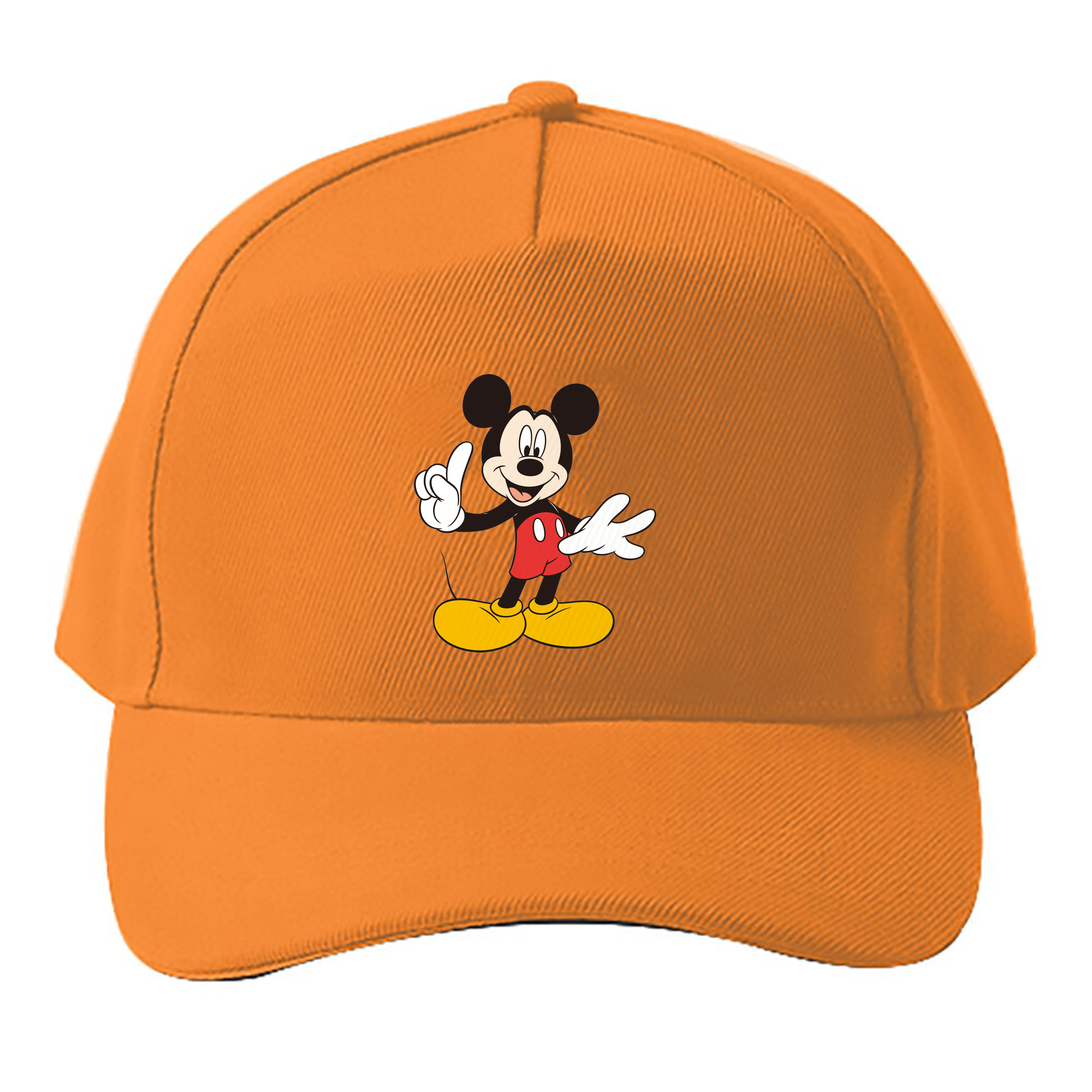 （画像用） ミッキーマウス Mickey Mouse ベースボールキャップ 綿100％ 男女兼用 帽子 スポーツ