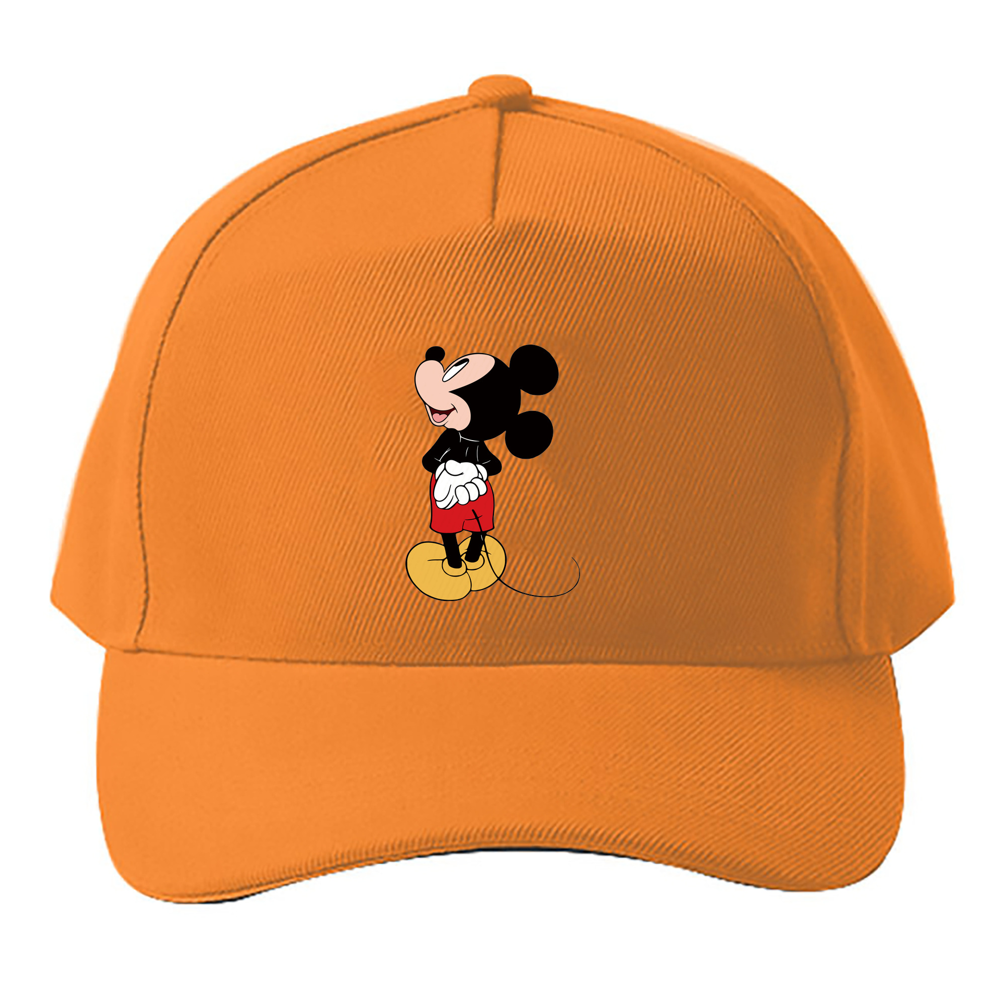 （画像用） ミッキーマウス Mickey Mouse ベースボールキャップ 綿100％ 男女兼用 帽子 スポーツ