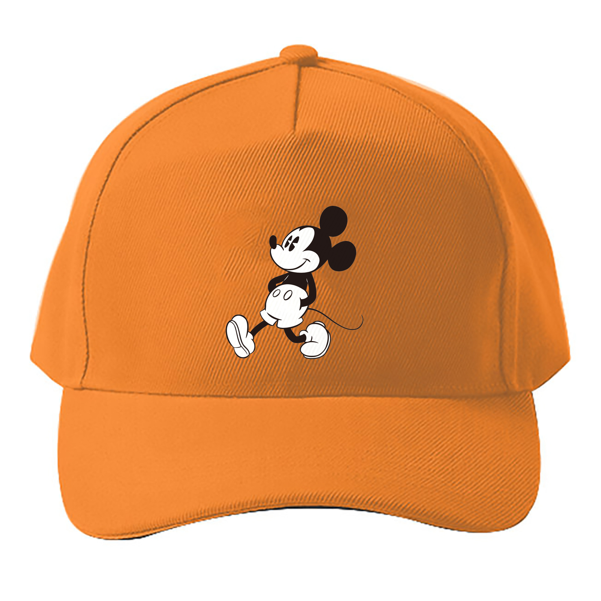 （画像用） ミッキーマウス Mickey Mouse ベースボールキャップ 綿100％ 男女兼用 帽子 スポーツ