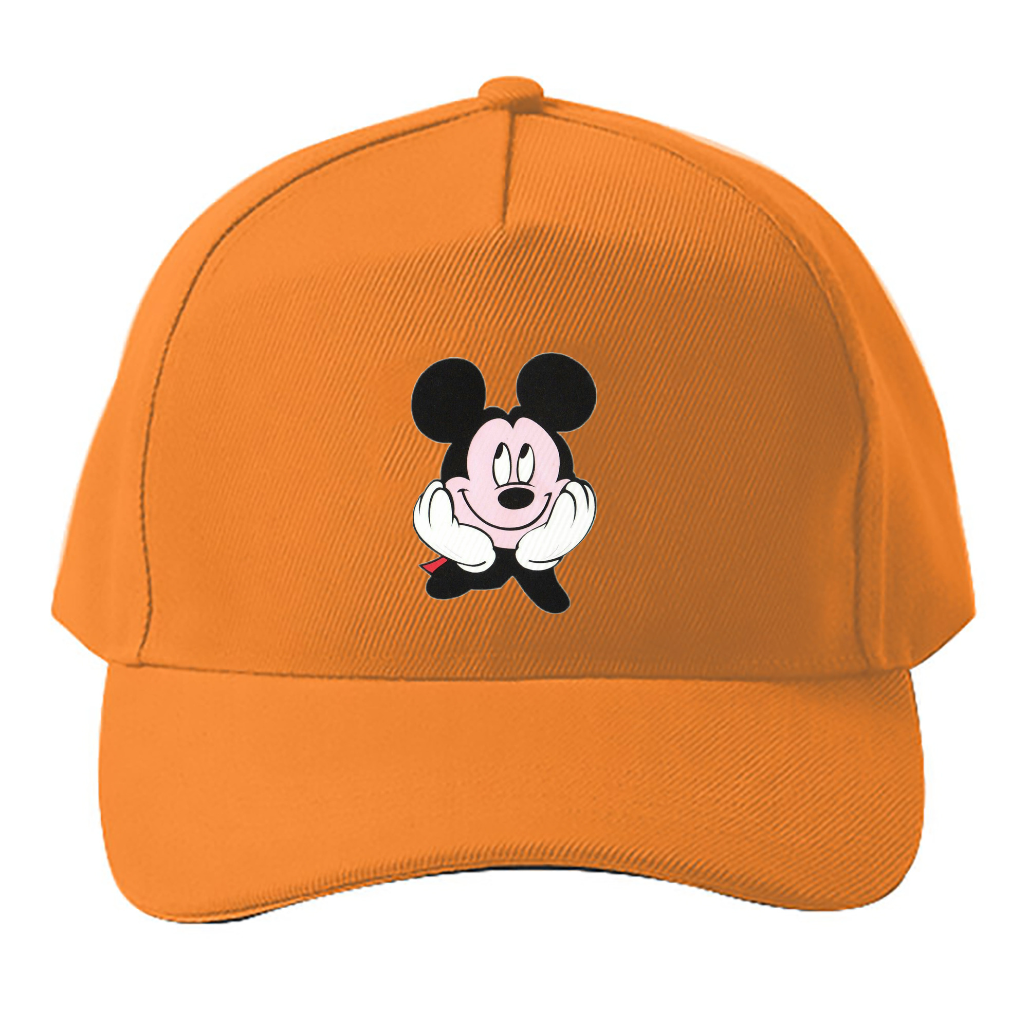 （画像用） ミッキーマウス Mickey Mouse ベースボールキャップ 綿100％ 男女兼用 帽子 スポーツ