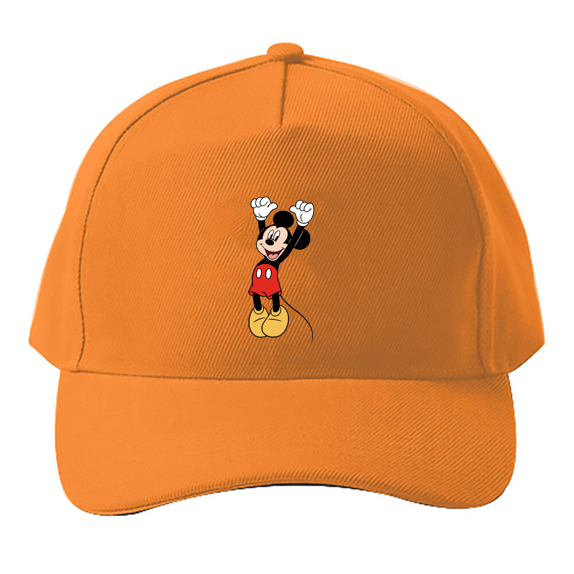 （画像用） ミッキーマウス Mickey Mouse ベースボールキャップ 綿100％ 男女兼用 帽子 スポーツ