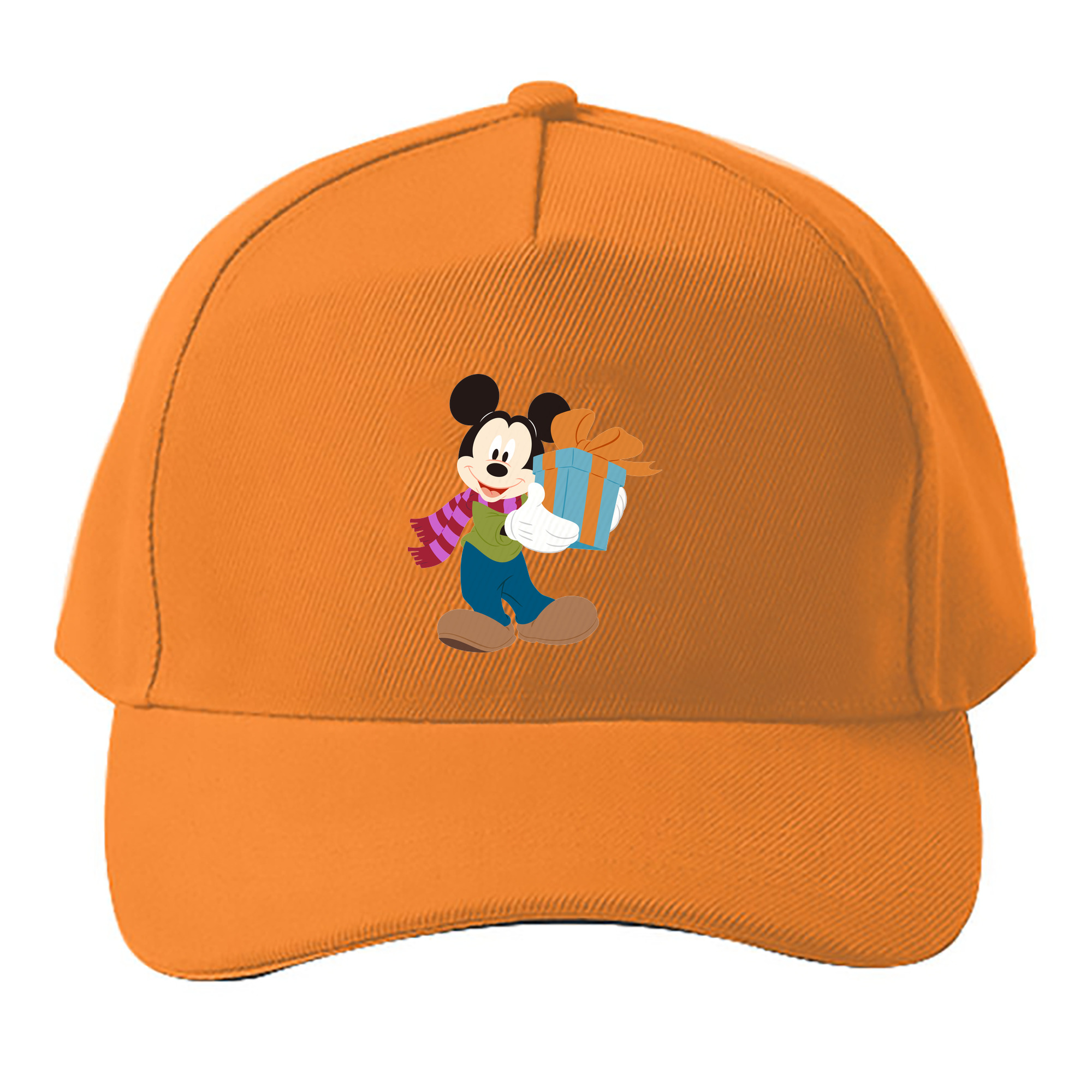 （画像用） ミッキーマウス Mickey Mouse ベースボールキャップ 綿100％ 男女兼用 帽子 スポーツ