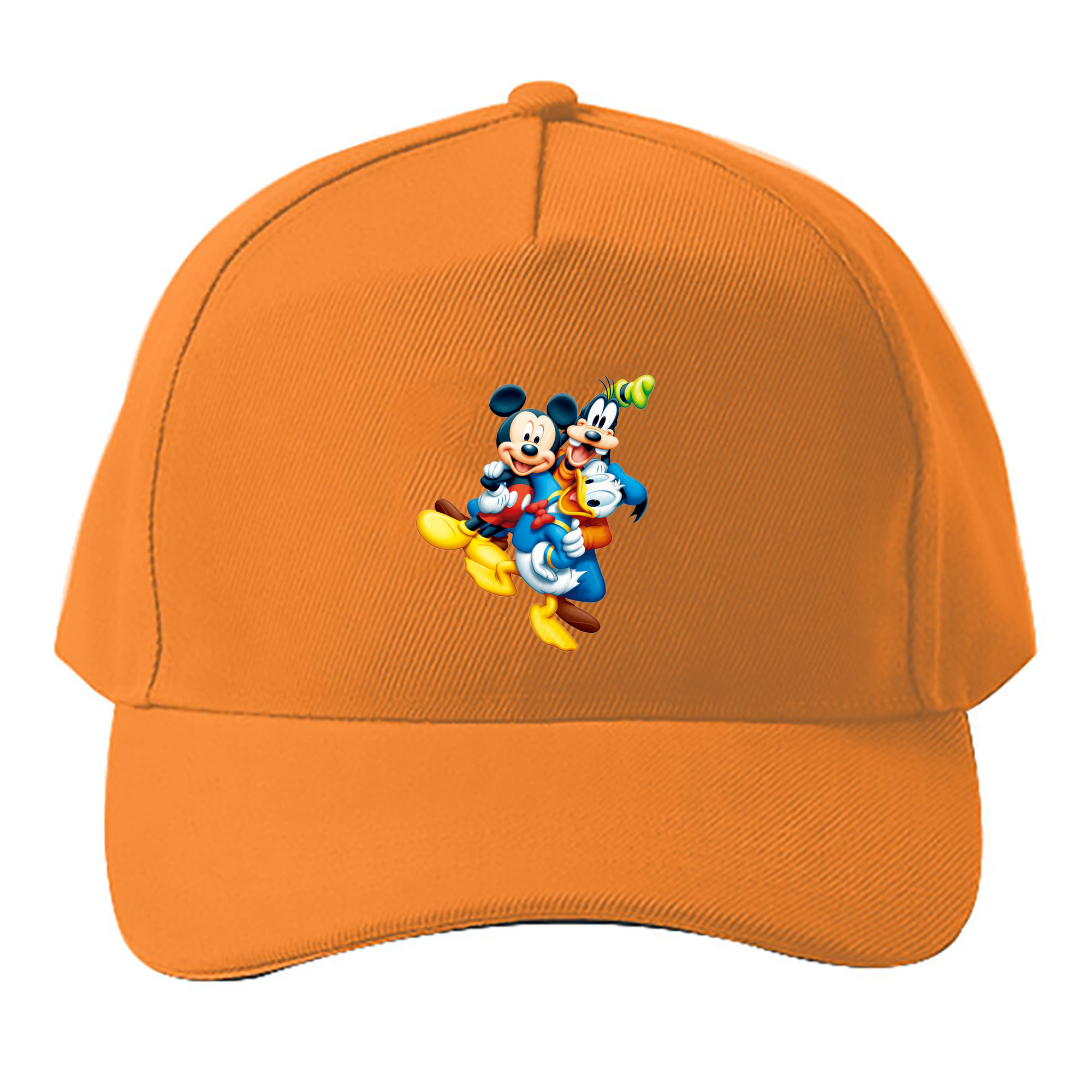 （画像用） ミッキーマウス Mickey Mouse ベースボールキャップ 綿100％ 男女兼用 帽子 スポーツ