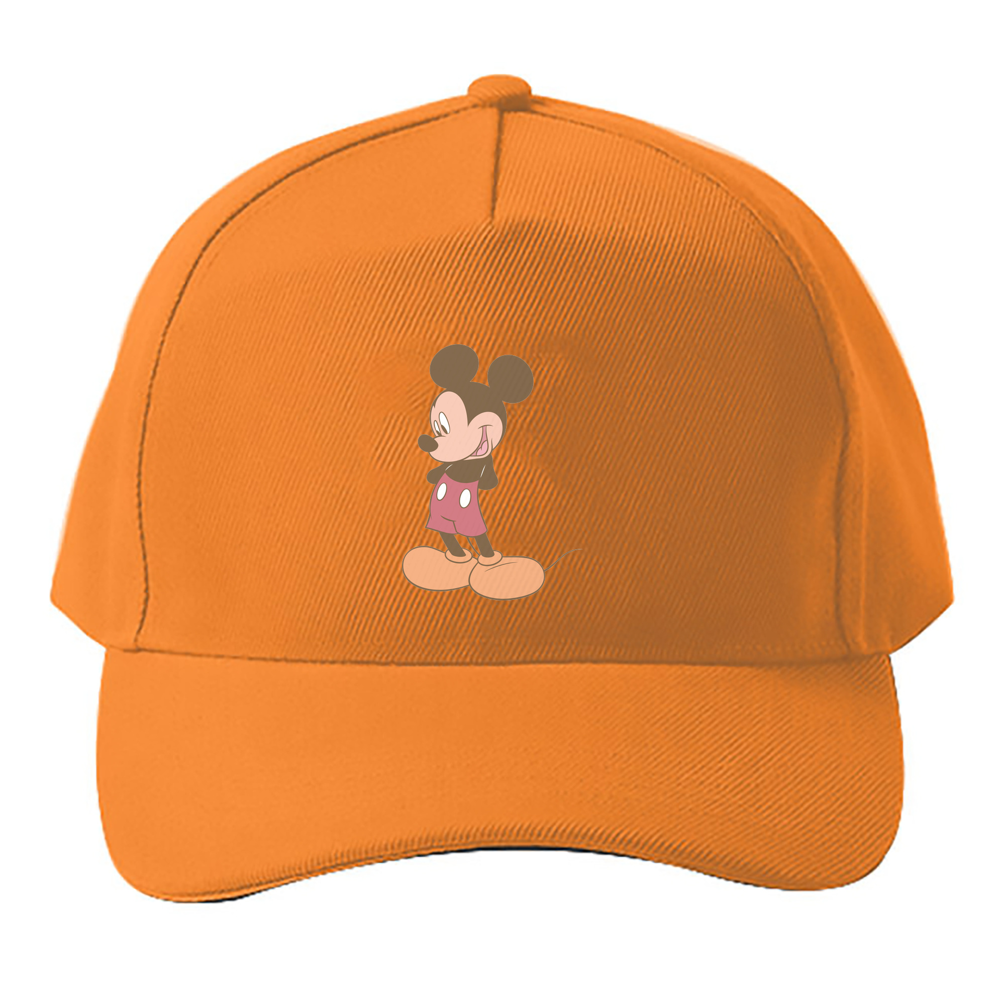 （画像用） ミッキーマウス Mickey Mouse ベースボールキャップ 綿100％ 男女兼用 帽子 スポーツ