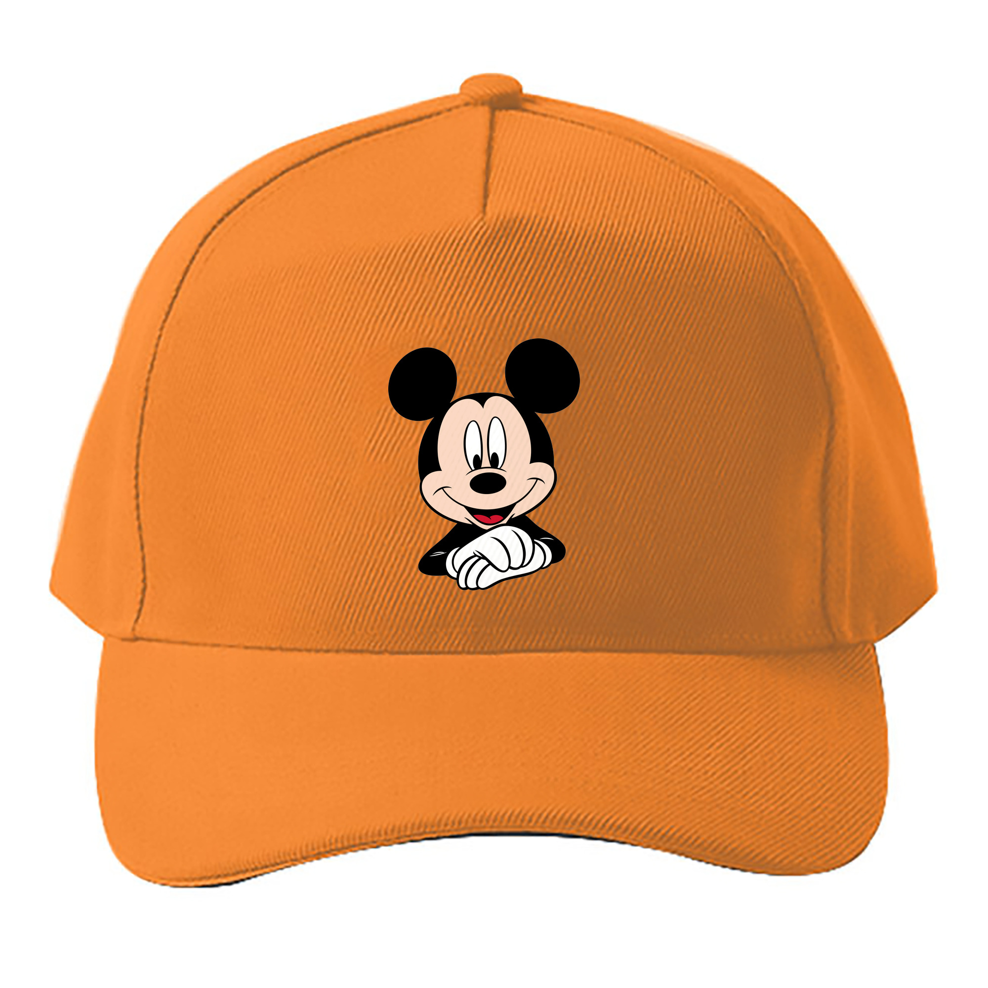 （画像用） ミッキーマウス Mickey Mouse ベースボールキャップ 綿100％ 男女兼用 帽子 スポーツ