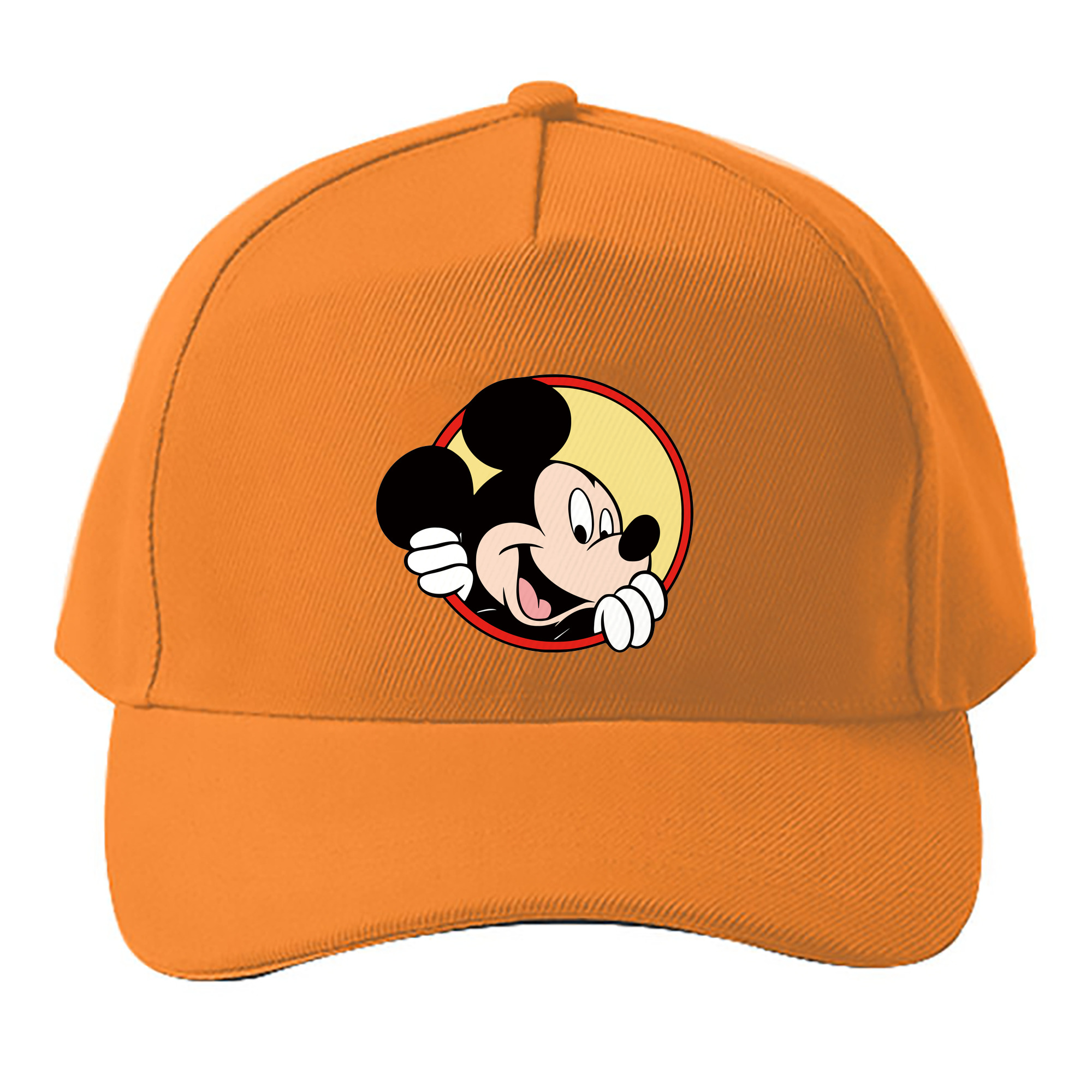 （画像用） ミッキーマウス Mickey Mouse ベースボールキャップ 綿100％ 男女兼用 帽子 スポーツ