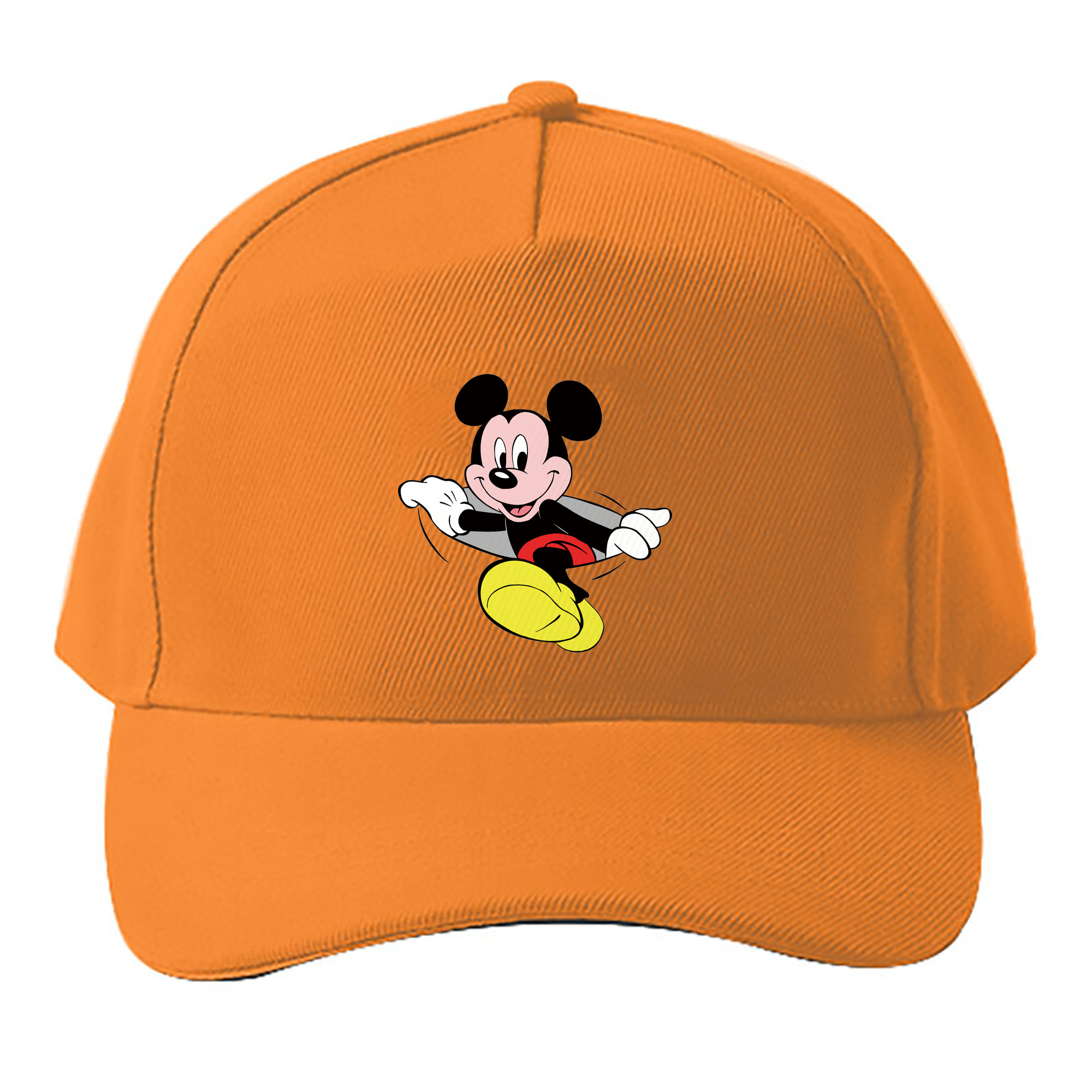 （画像用） ミッキーマウス Mickey Mouse ベースボールキャップ 綿100％ 男女兼用 帽子 スポーツ