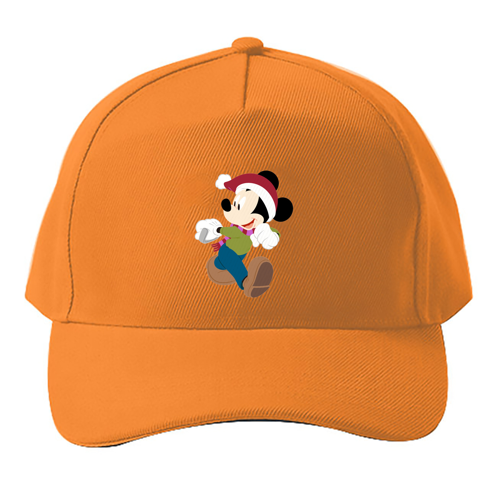 （画像用） ミッキーマウス Mickey Mouse ベースボールキャップ 綿100％ 男女兼用 帽子 スポーツ