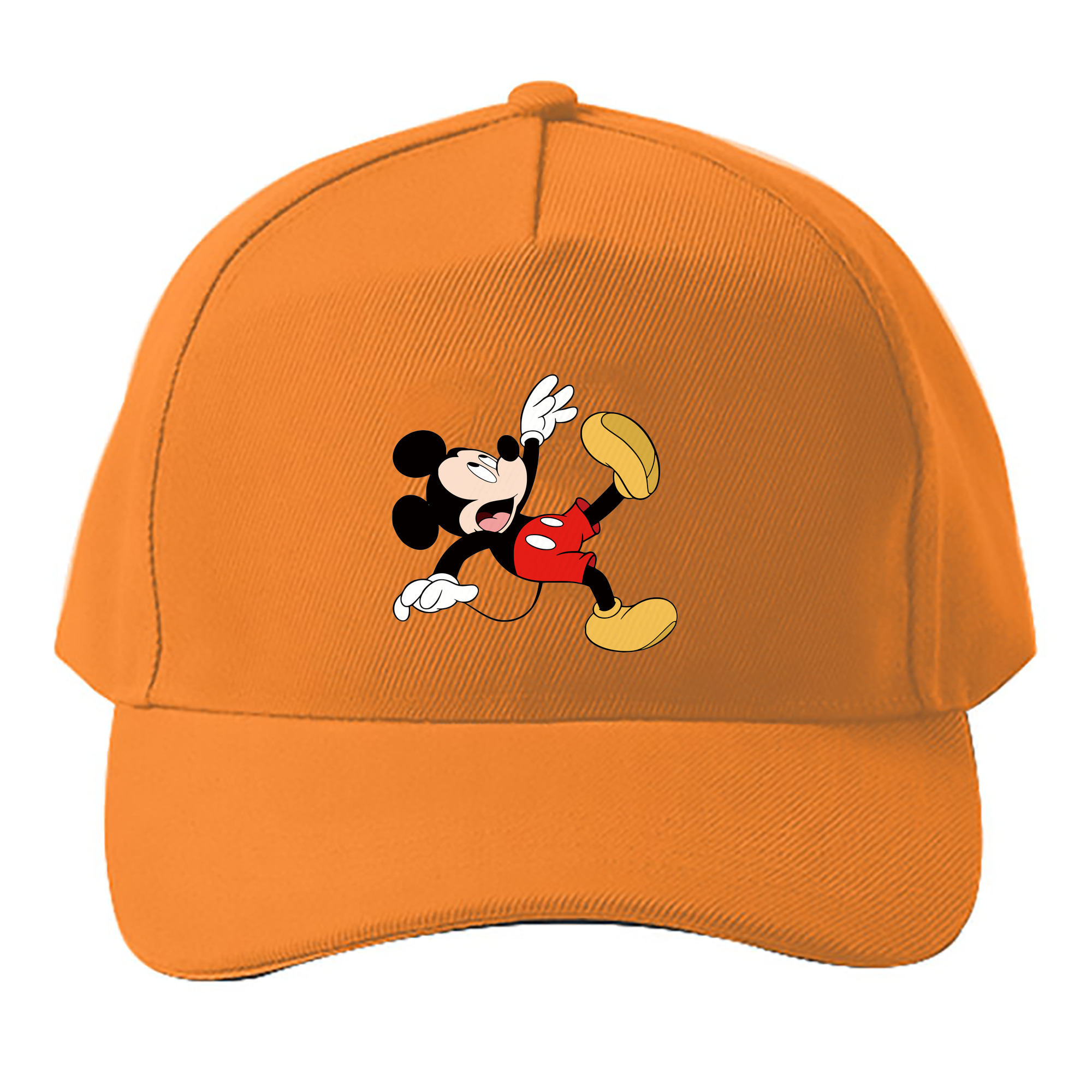 （画像用） ミッキーマウス Mickey Mouse ベースボールキャップ 綿100％ 男女兼用 帽子 スポーツ