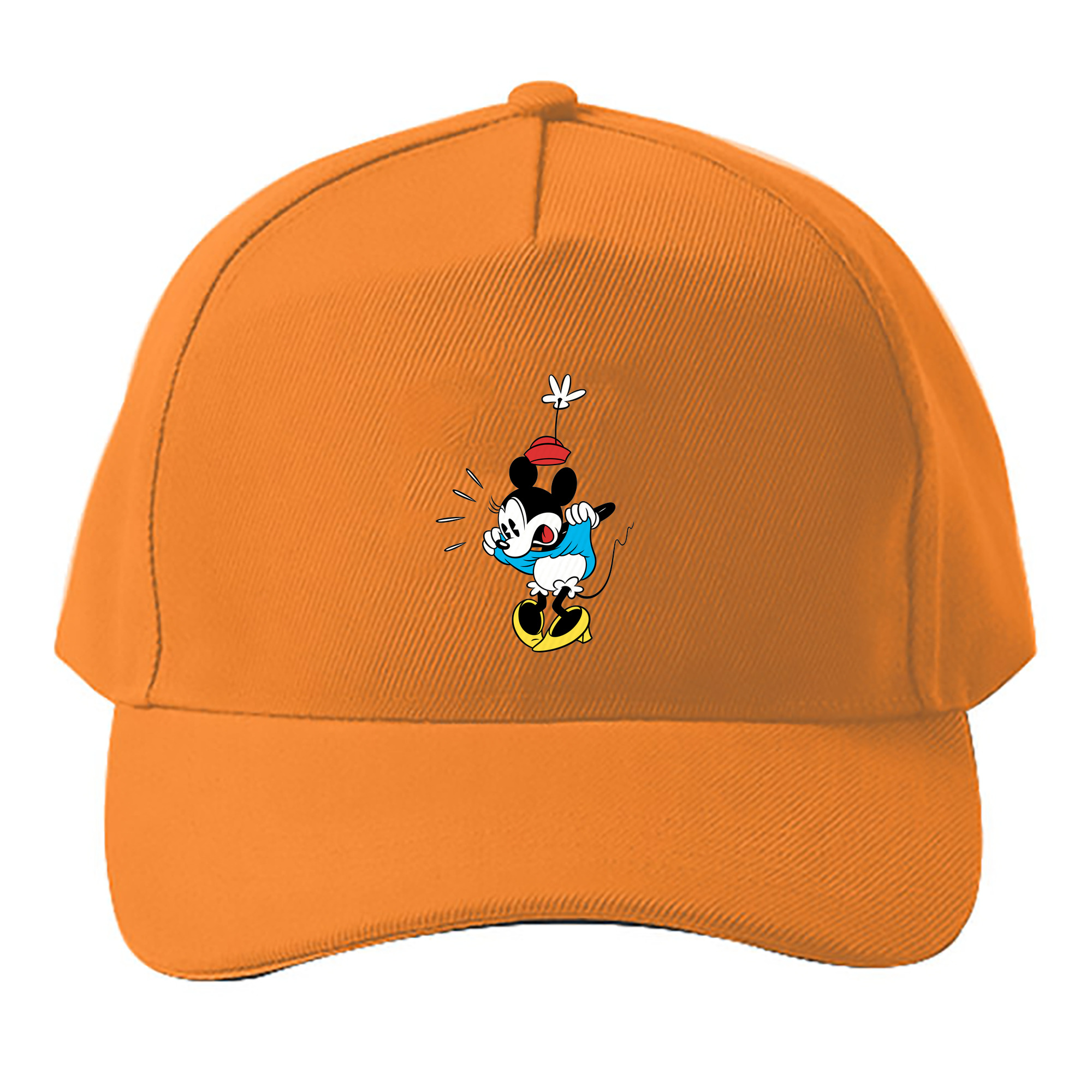 （画像用） ミッキーマウス Mickey Mouse ベースボールキャップ 綿100％ 男女兼用 帽子 スポーツ