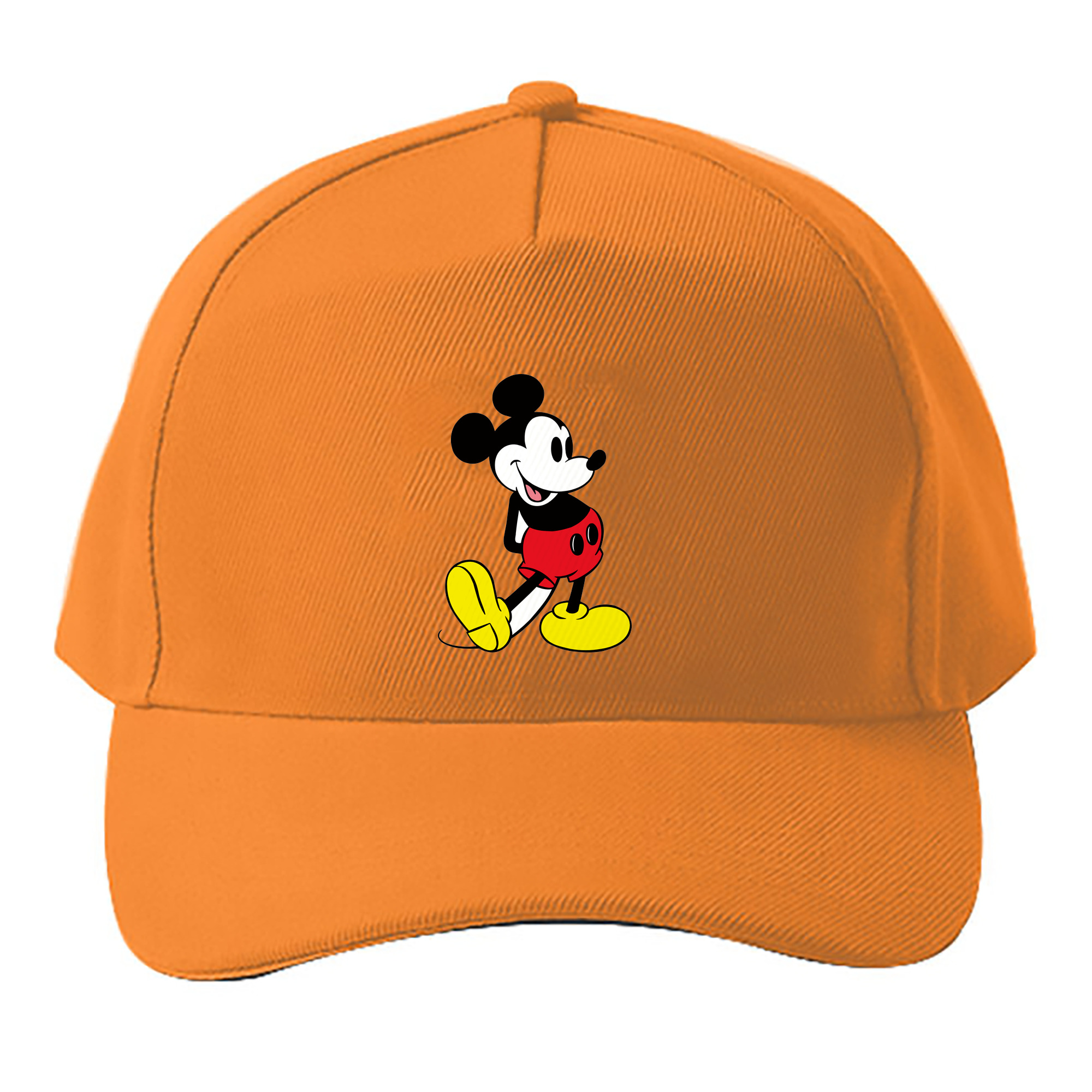 （画像用） ミッキーマウス Mickey Mouse ベースボールキャップ 綿100％ 男女兼用 帽子 スポーツ