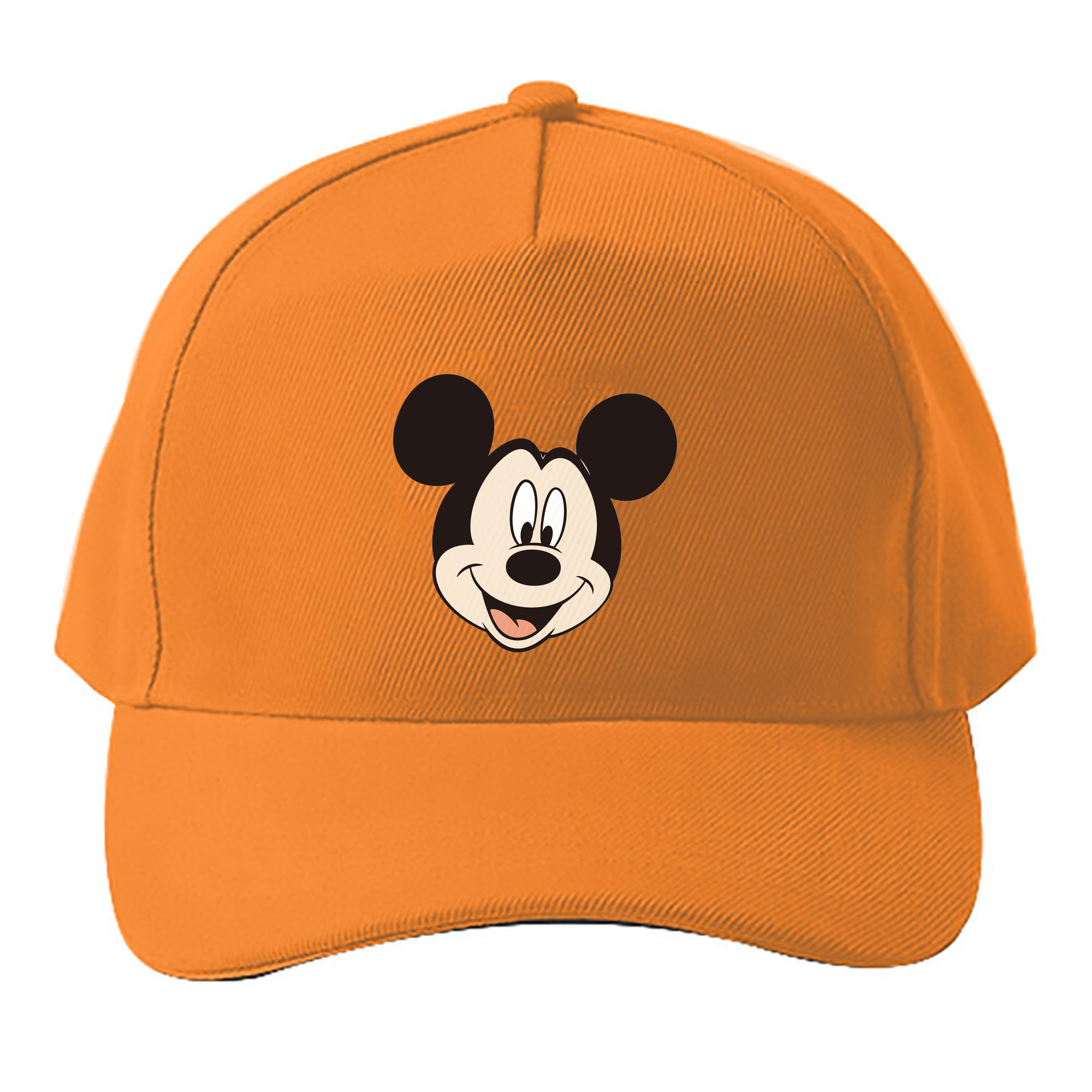 （画像用） ミッキーマウス Mickey Mouse ベースボールキャップ 綿100％ 男女兼用 帽子 スポーツ