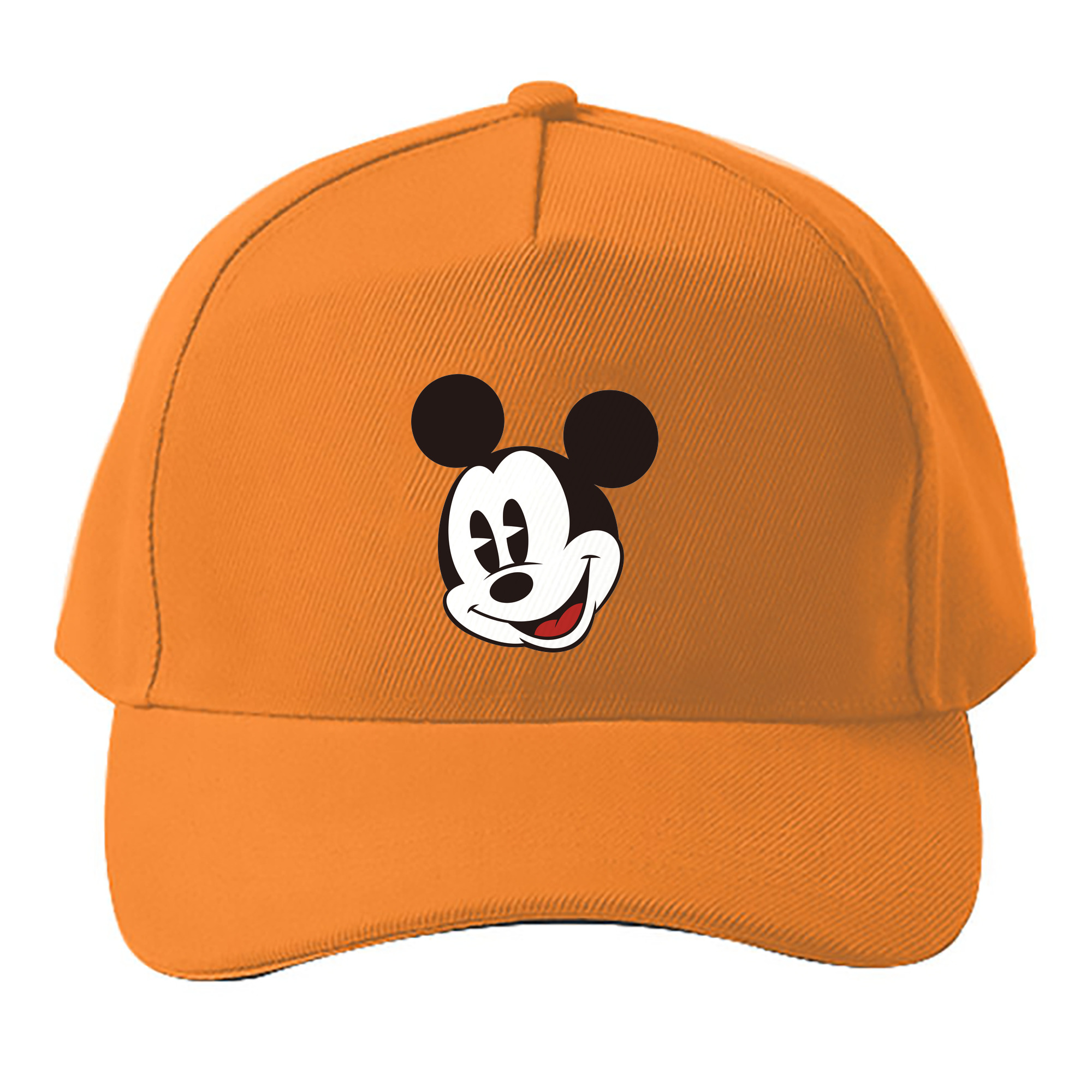 （画像用） ミッキーマウス Mickey Mouse ベースボールキャップ 綿100％ 男女兼用 帽子 スポーツ
