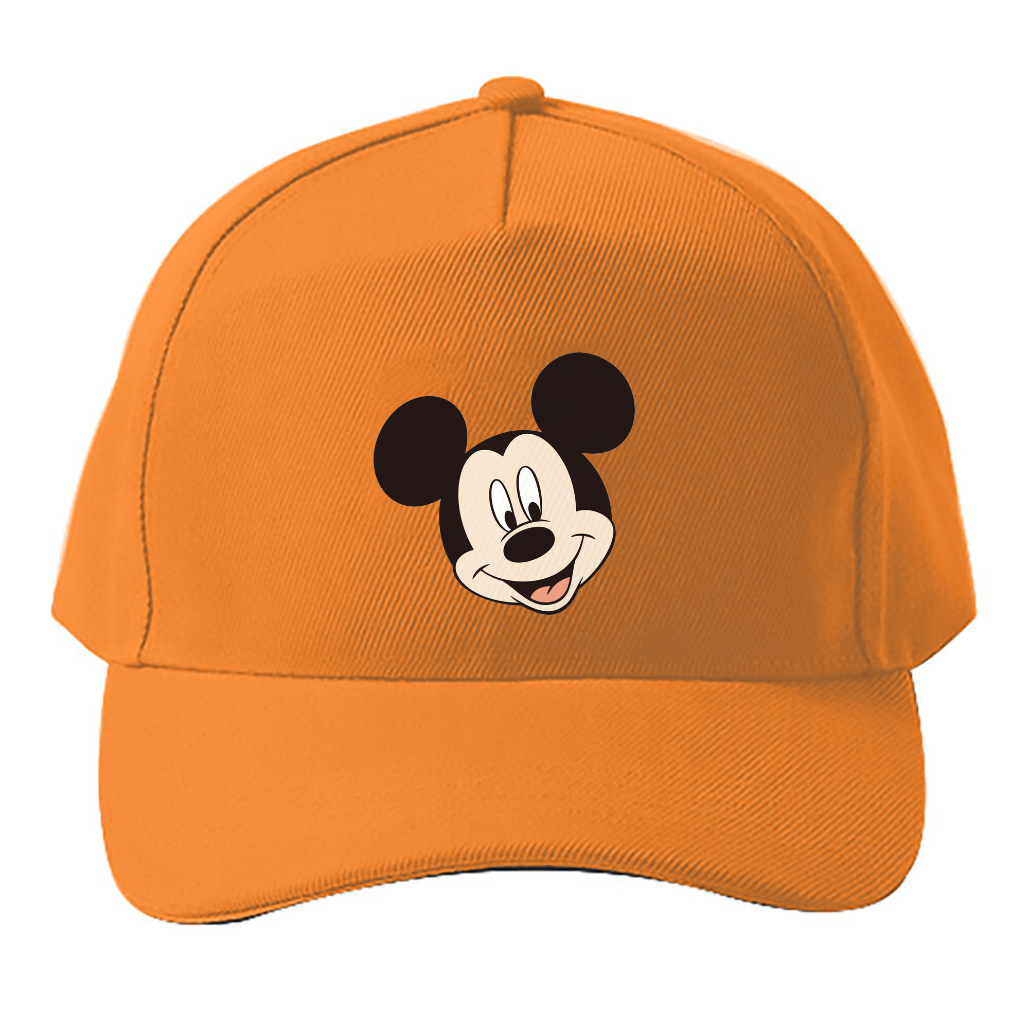 （画像用） ミッキーマウス Mickey Mouse ベースボールキャップ 綿100％ 男女兼用 帽子 スポーツ