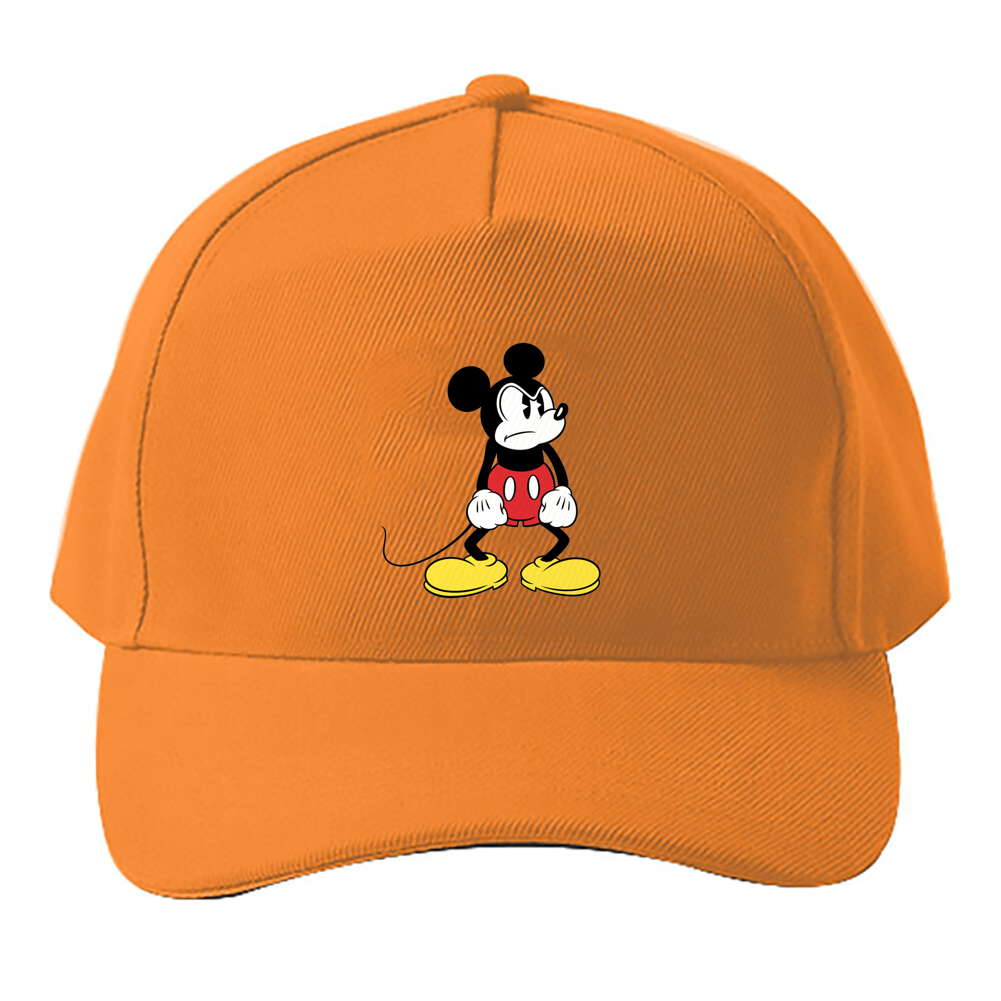 （画像用） ミッキーマウス Mickey Mouse ベースボールキャップ 綿100％ 男女兼用 帽子 スポーツ