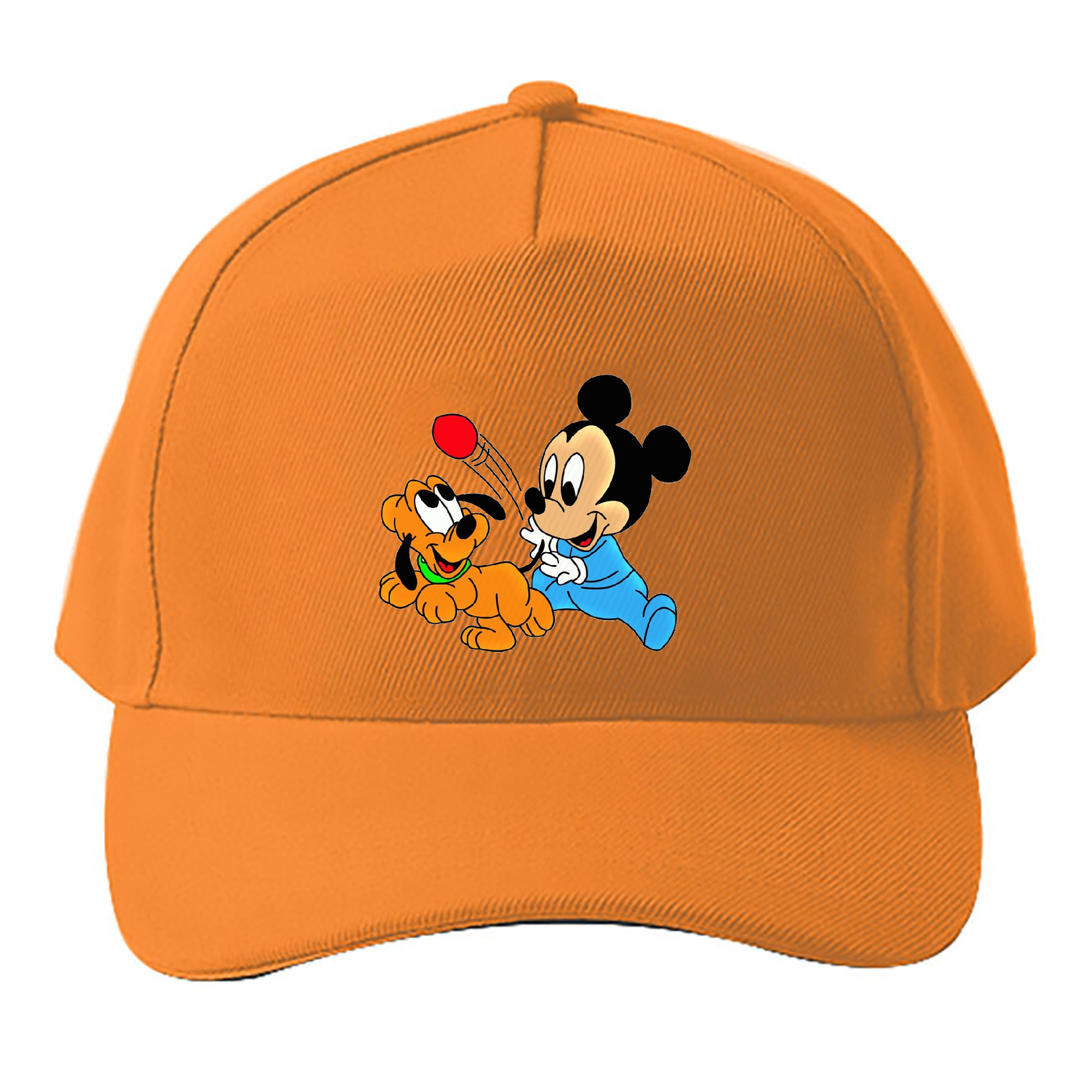 （画像用） ミッキーマウス Mickey Mouse ベースボールキャップ 綿100％ 男女兼用 帽子 スポーツ