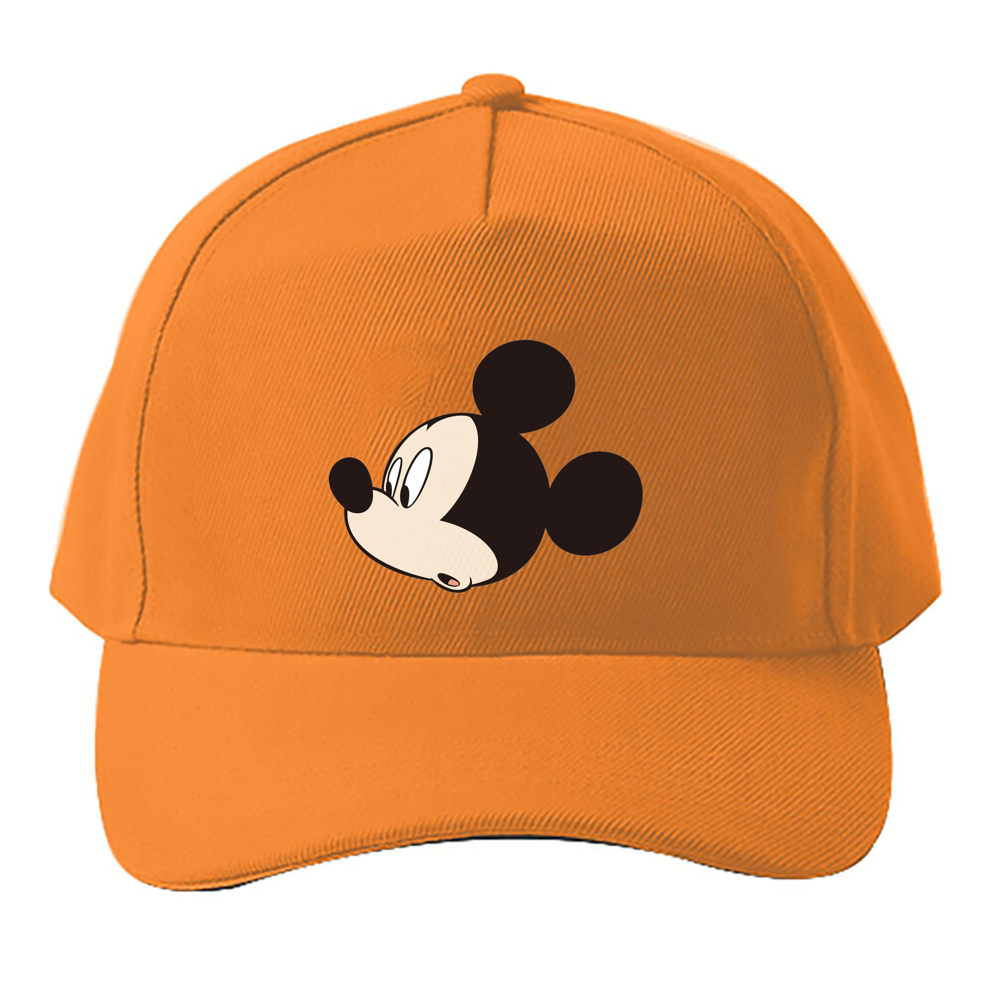 （画像用） ミッキーマウス Mickey Mouse ベースボールキャップ 綿100％ 男女兼用 帽子 スポーツ