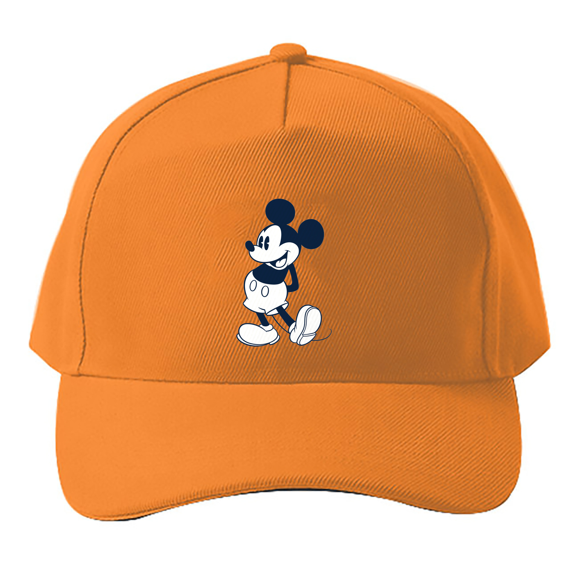 （画像用） ミッキーマウス Mickey Mouse ベースボールキャップ 綿100％ 男女兼用 帽子 スポーツ